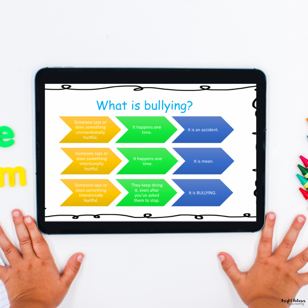 bullying prevention guidance lesson digital