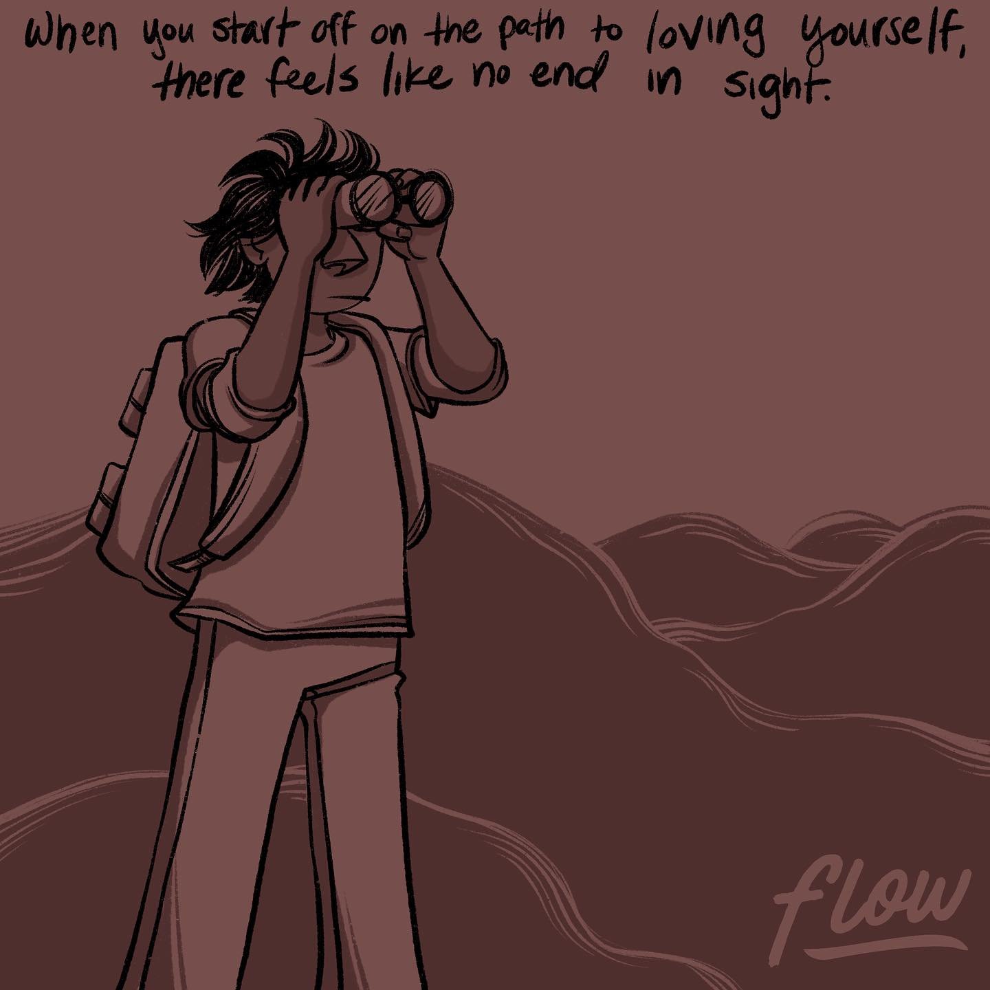 TRYing to learn to love yourself better means you&rsquo;re already partway there❣️ #mentalhealthmonday #flowlovesyou