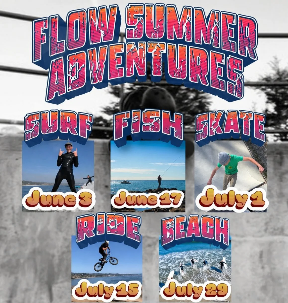 Link in bio for 2026 Summer Adventures!!! Pick one or pick em all!! Scholarships available through our dear friends at Kay Trust Fund ❤️🤙🏾 #flowlovesyou