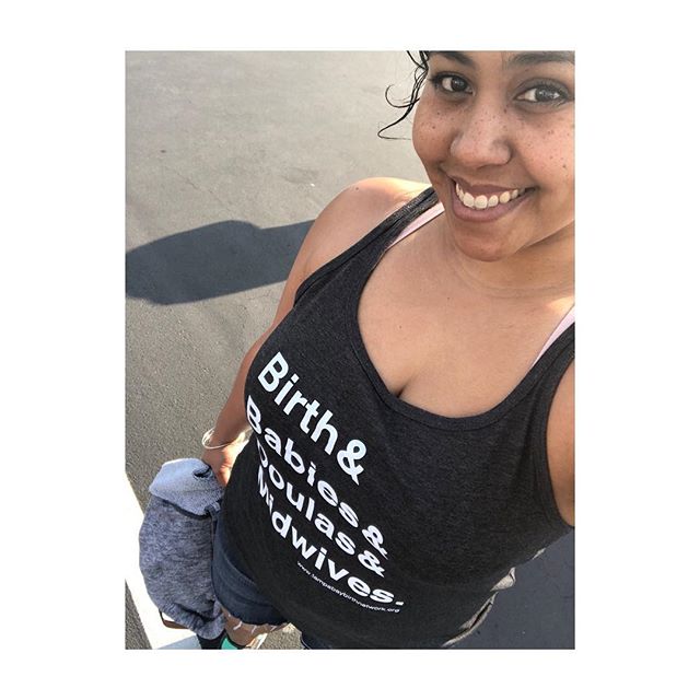 Reppin' birth, babies, doulas &amp; midwives over the weekend! Get your shirt or tank from the @tampabaybirthnetwork! www.tampabaybirthnetwork.org
.
.
.
.
.
#teenbirth #teenbirthmatters #teenmom #baby #babymama #birthmatters #fullsprectrumdoula #abor