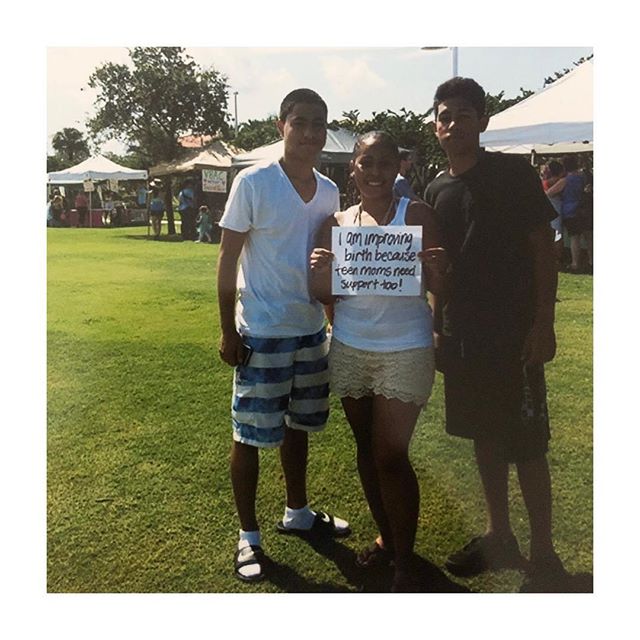 &quot;I am improving birth because teen-moms need support too!&quot;
.
lovebirth #tbt to an @improvingbirth rally with my boys ummmm idk how many years ago but yea, I love having them with me at birthy events! 🙌🏽
.
#myboys #myfueltohelpotherteenpar