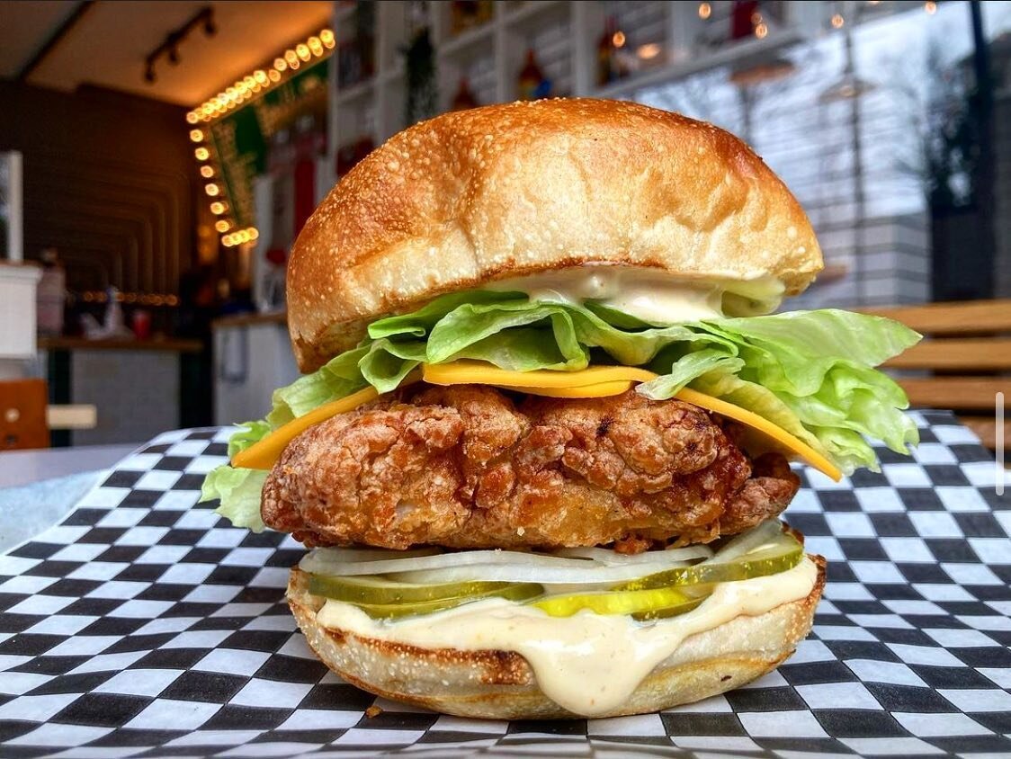 👑RETURN OF THE MAC👑

FRIED CHKN, AMERICAN CHZ, MAC SAUCE, WHITE ONION, PICKLES, LETTUCE

🐔🐔🐔🐔🐔🐔🐔🐔🐔

AVAILABLE TUES NOV 15th to SAT NOV 19th!