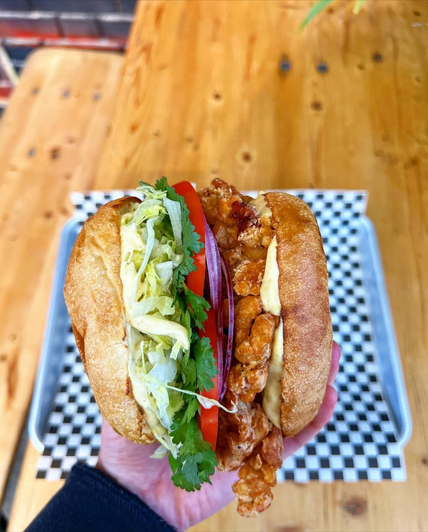 💛 THE CURRY MAYO 💛

🌶️ CURRY MAYO
🍅TOMATO
🌱CILANTRO
🥬LETTUCE
🧅RED ONION
 
AVAIL: TUES OCT 14 - SAT OCT 18

🍁LAST WEEK FOR THE PATIO🍁