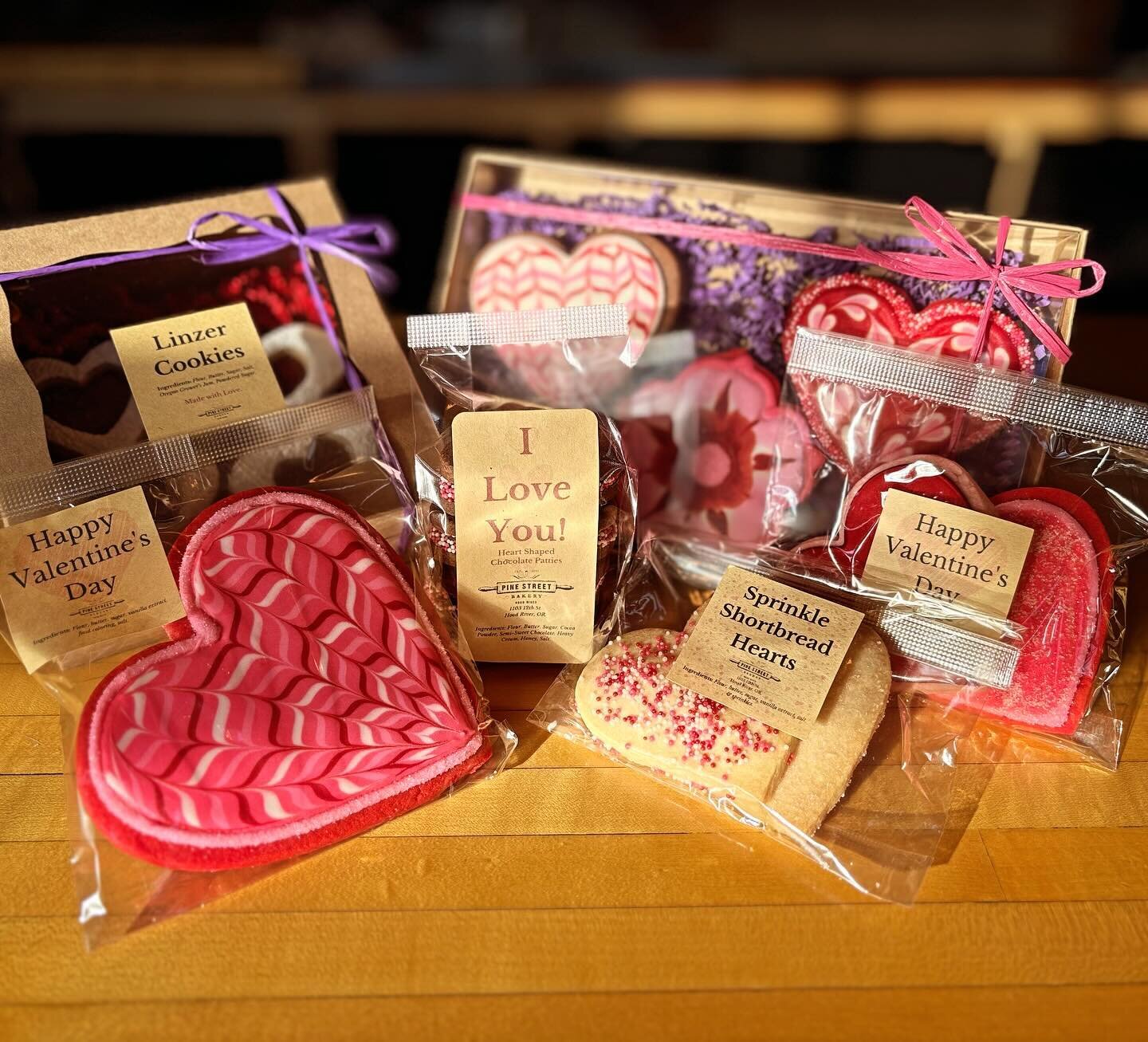 We have a great assortment of packaged Valentine goodies available that our pastry crew baked, designed and decorated with love. Come in and check out all the fun goodies.💜

#valentinesday #valentine #galentine #galentinesday #loveisintheair #loveis