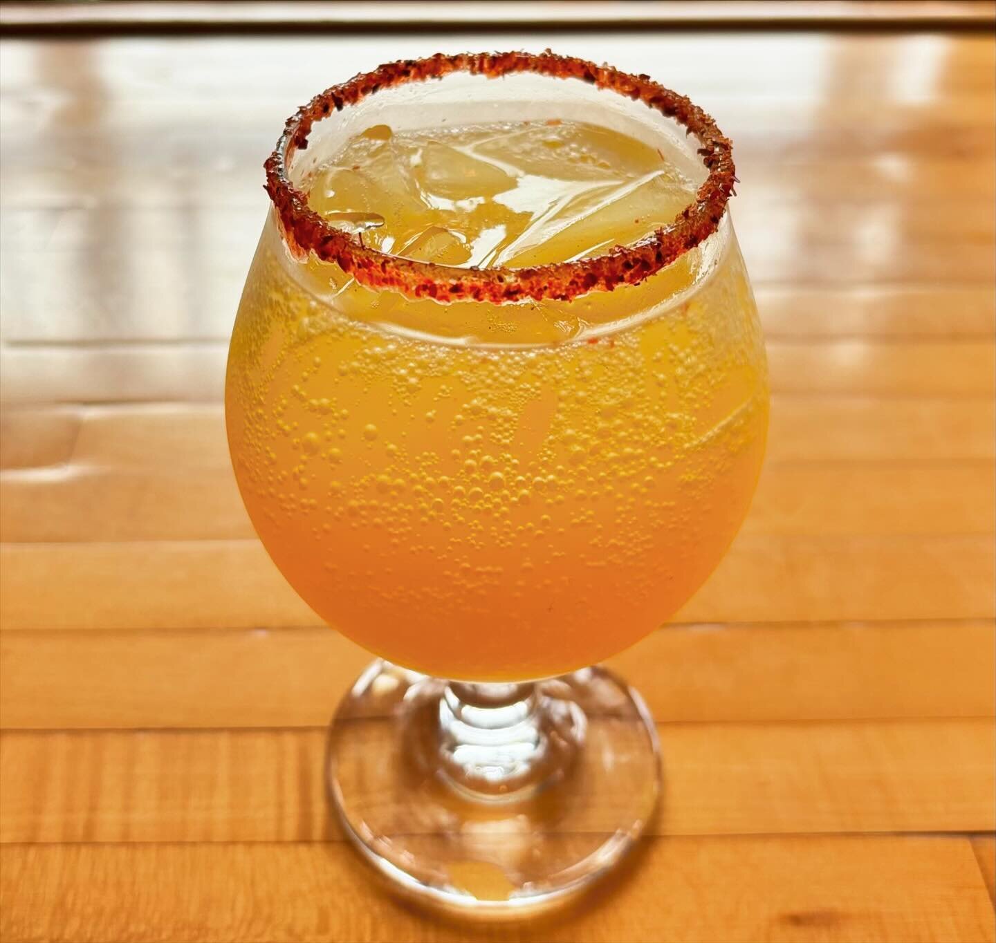 New Menu!! Spring is here and so are our new lunch and drink menus. Featuring our new seasonal mocktails. Pictured is our Picoso Sunrise. A house-made mango chili sparkling refresher to wake up your taste buds. Come in and check out our new seasonal 