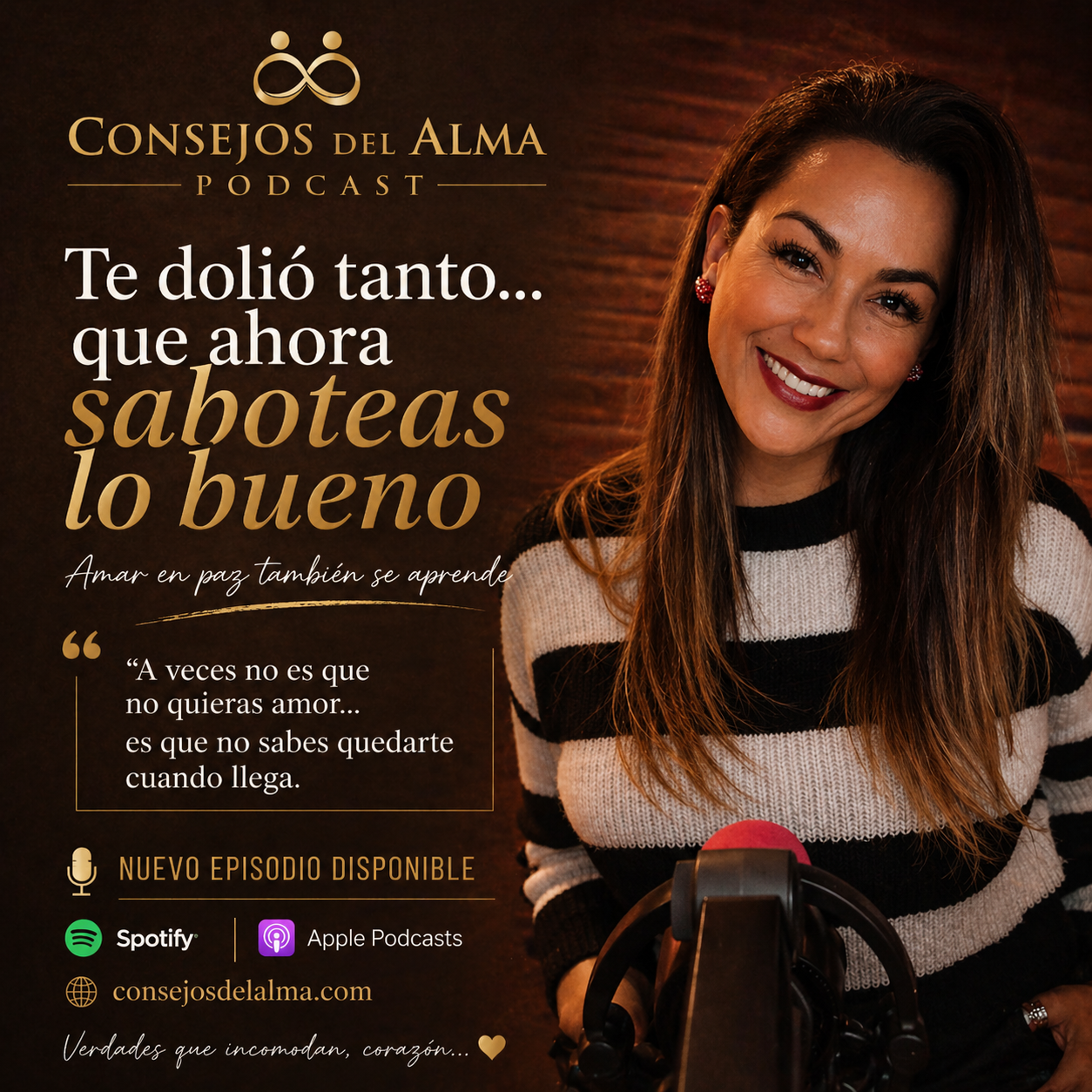 Te dolió tanto que ahora saboteas lo bueno