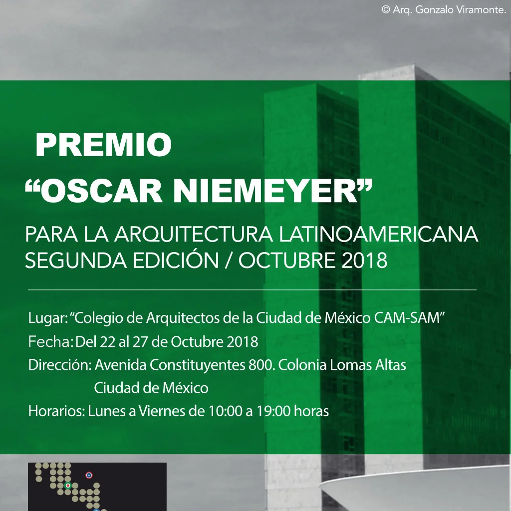 Premio “Oscar Niemeyer” 2018 (JURY MEMBER)
