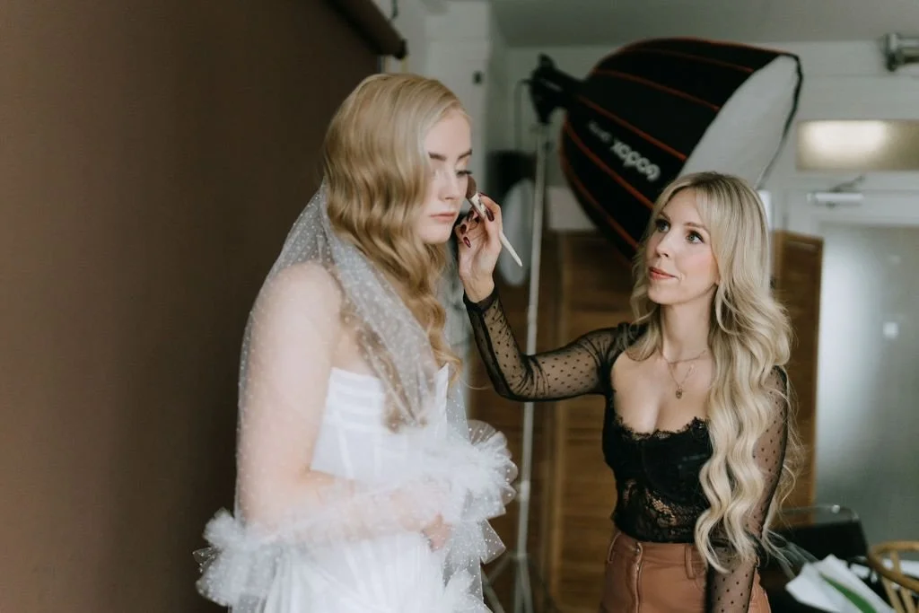 Bridal makeup look by Paige Griffith - Vancouver wedding makeup artist