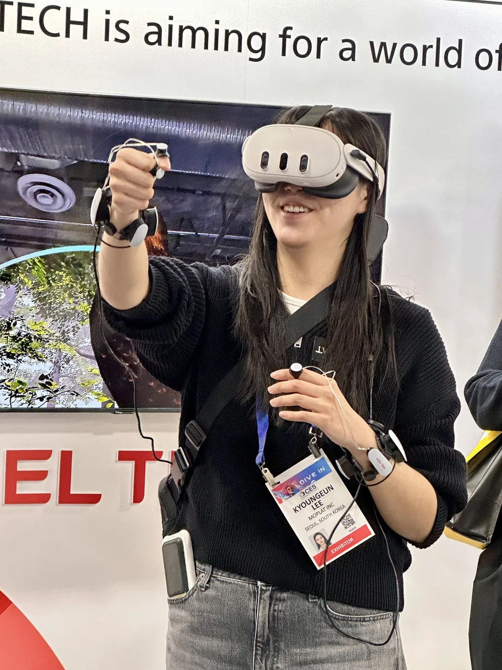Virtual reality was everywhere