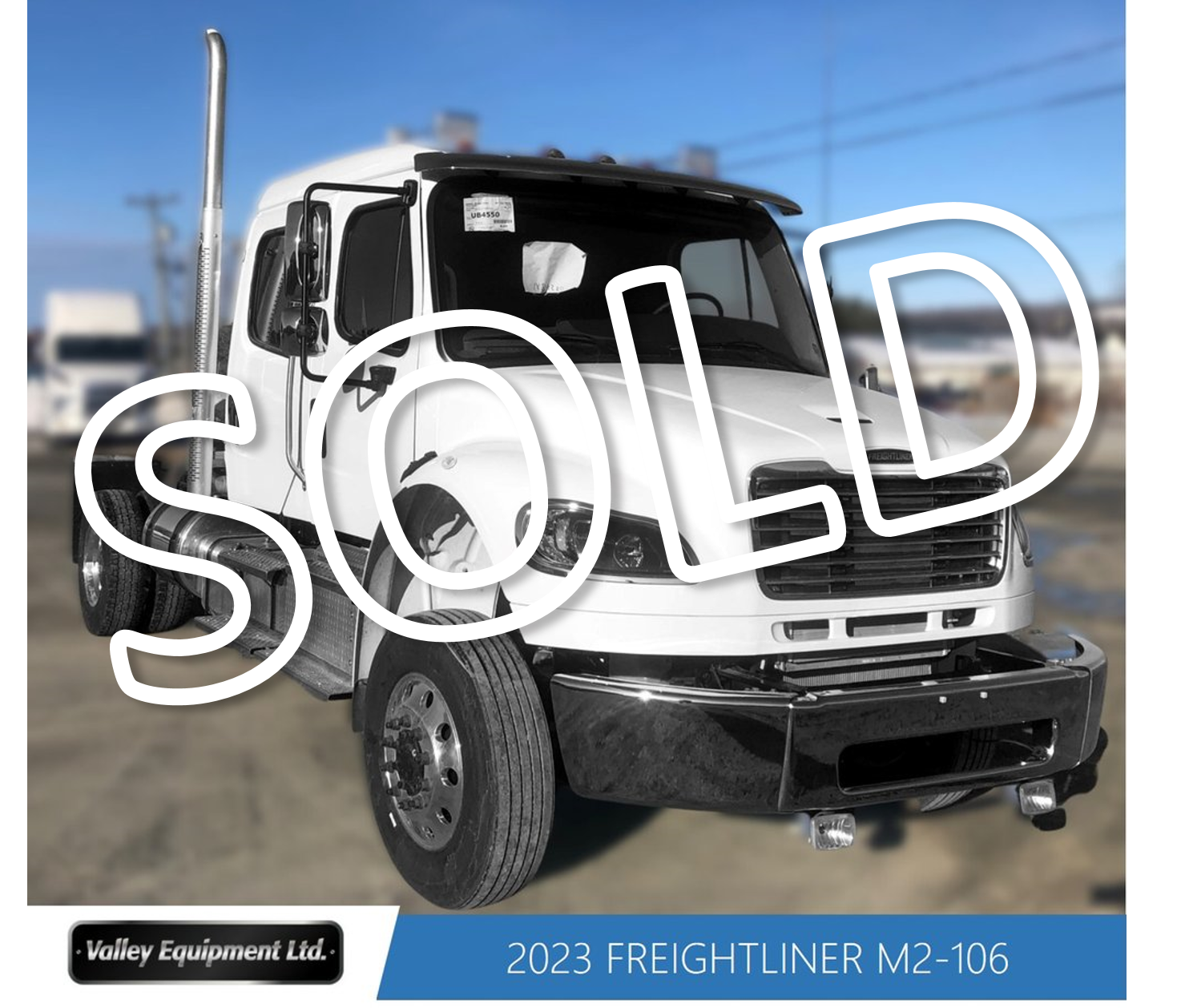 NEW TRUCKS — Valley Equipment Ltd.