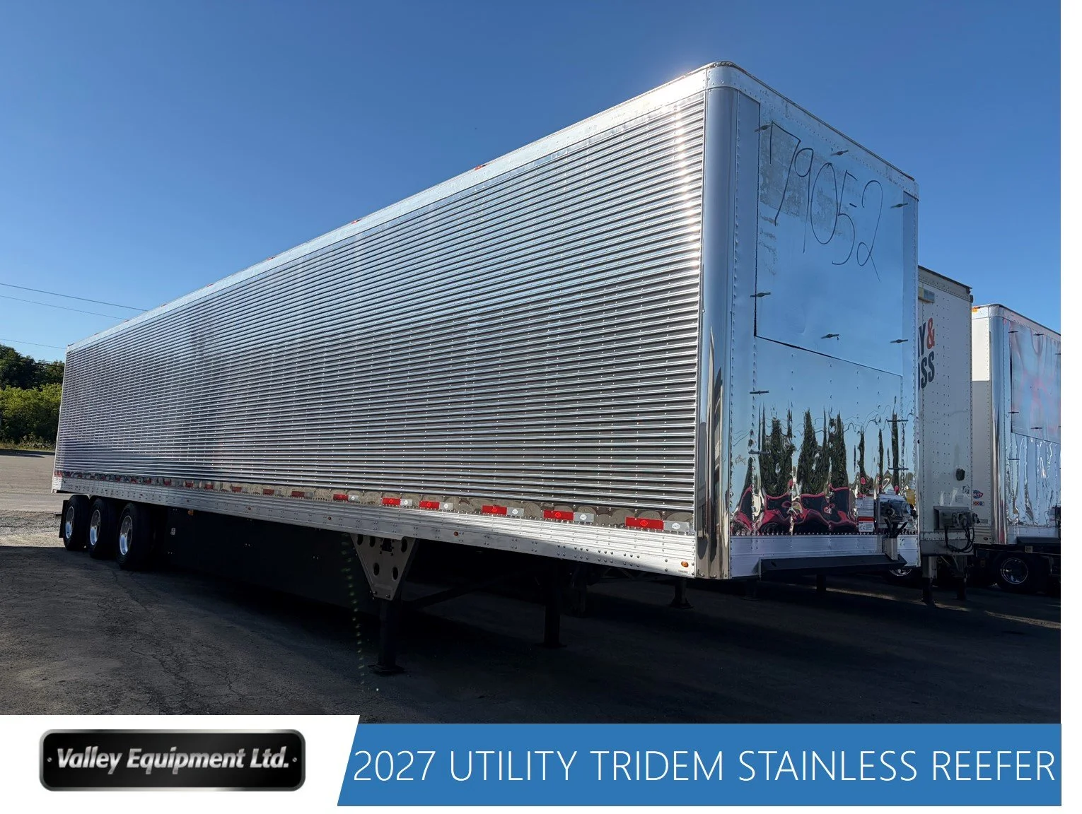 2027 UTILITY TRIDEM STAINLESS REEFER