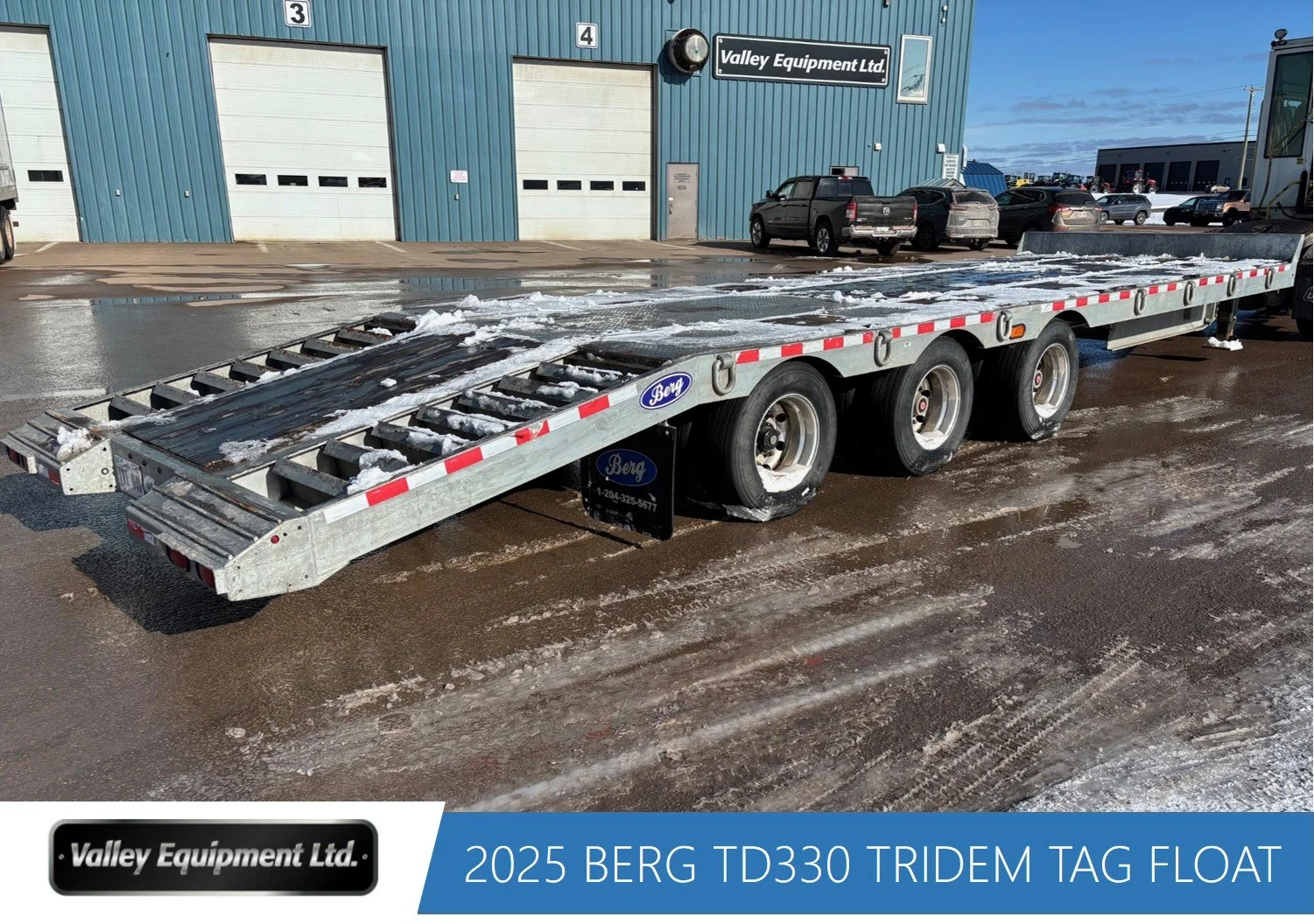 2025 BERG TD330 TRIDEM TAG FLOAT