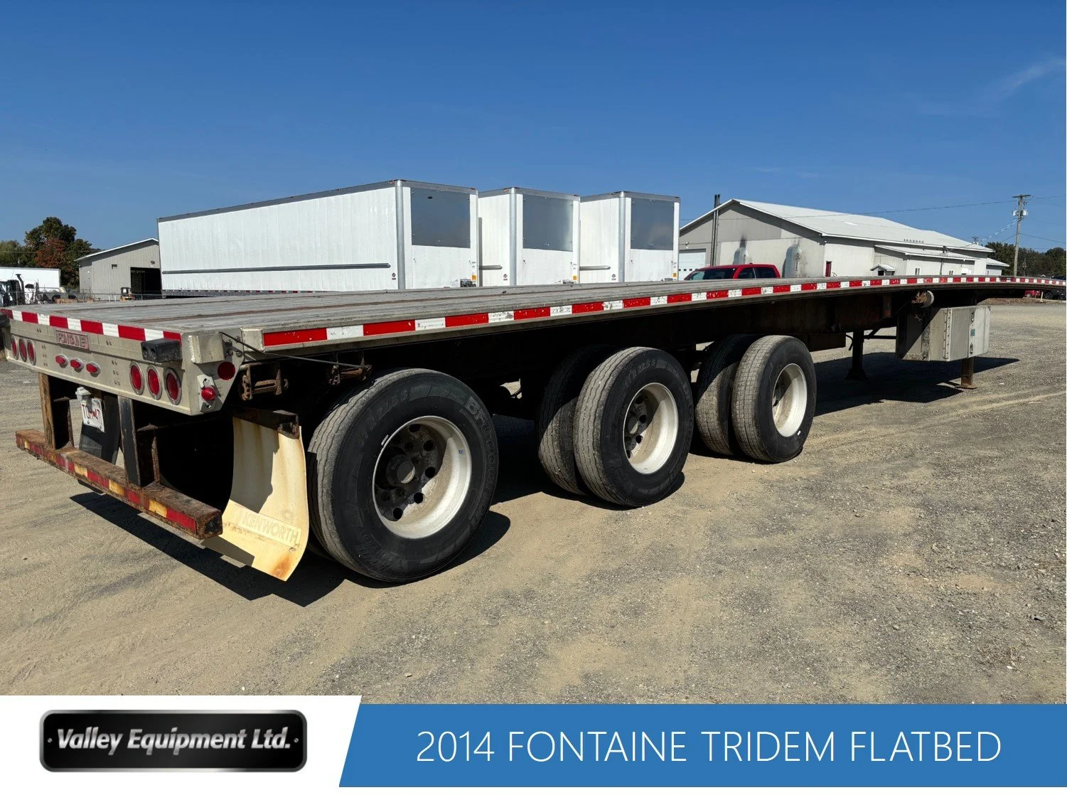 2014 FONTAINE TRIDEM FLATBED