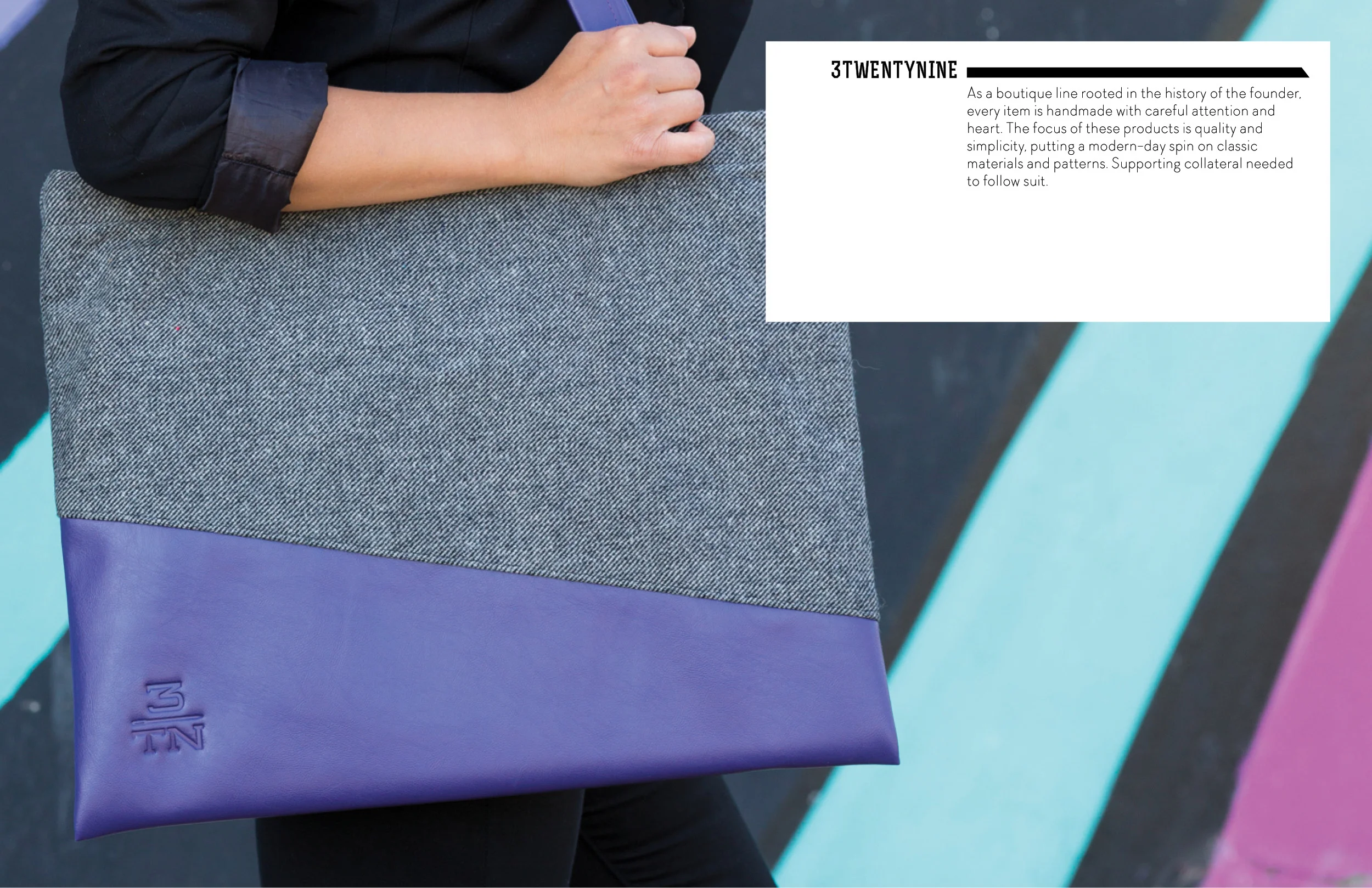   Deliverables   Logo ID Set &nbsp; &nbsp; &nbsp; [Letterhead, Envelope]  Invoice / Receipt Template Shipment Packaging Social Media Management Photography Direction      Photo by T. Patrick Johnson  