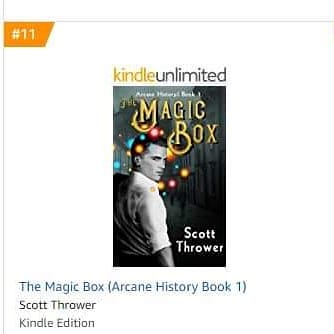 My new book may be about to crack the top ten in LGBT Fantasy on Amazon Canada today! #ebook #gay #gayfantasy #urbanfantasy #lgbt