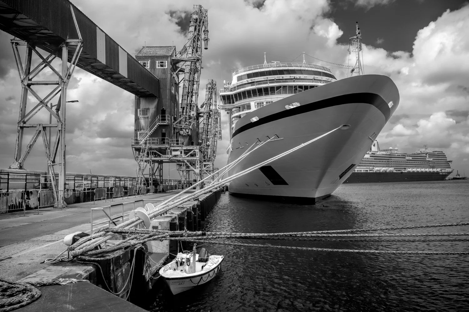 SUGAR BERTH (Photograph)Viking Sea at Sugar Berth, Bridgetown, Barbados (2018).