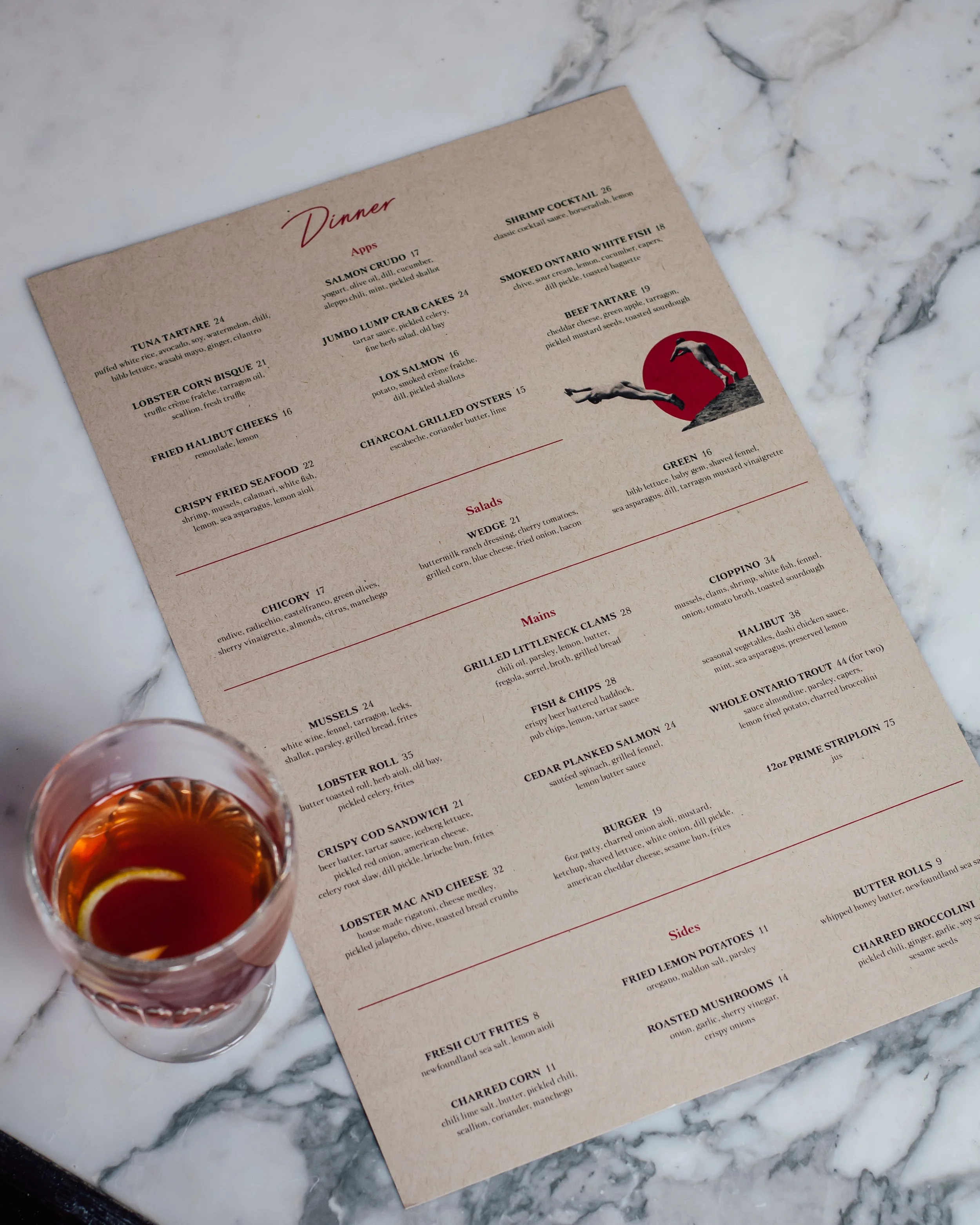 Dinner Menu
