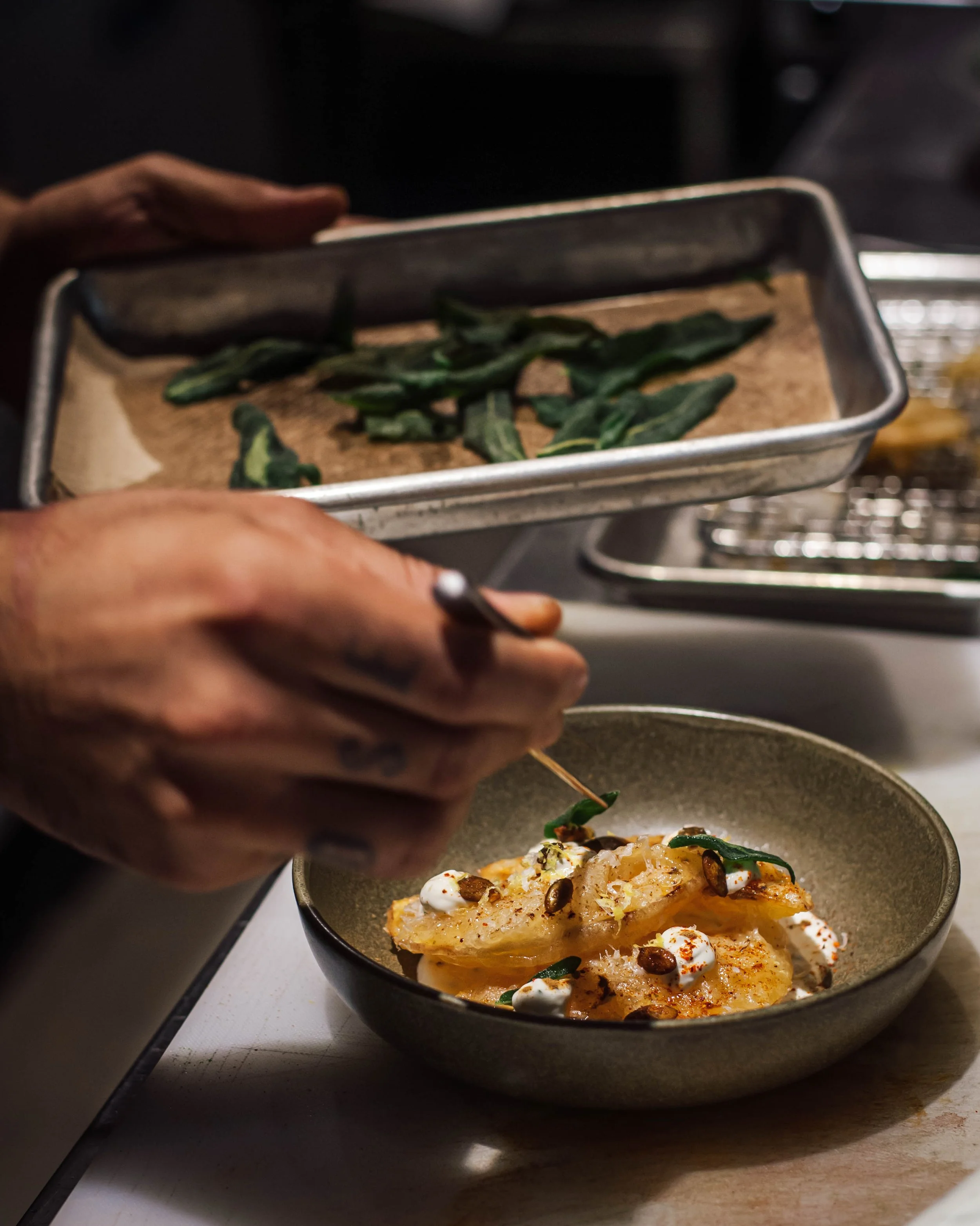 Chica, Bar Chica, tapas, spanish, food, toronto, late night, snacks, michelin-recommended, food photography, menu design, branding, graphic design, art direction