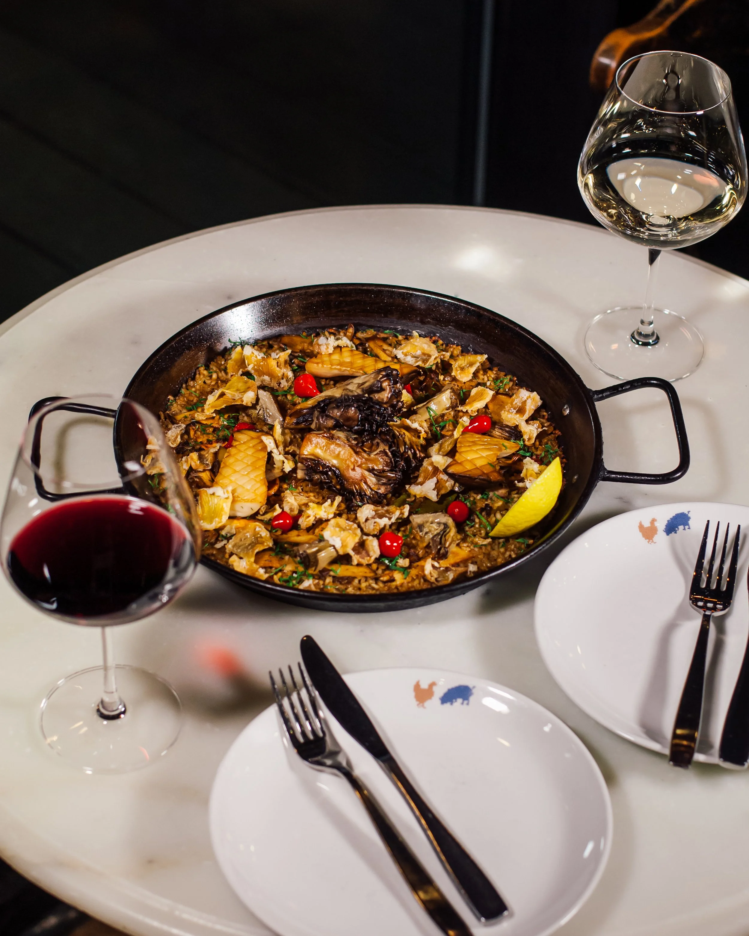 Patria, Toronto, toronto restaurant, spanish food, tapas, food, wine, king street, lamb, seafood, paella, chicken