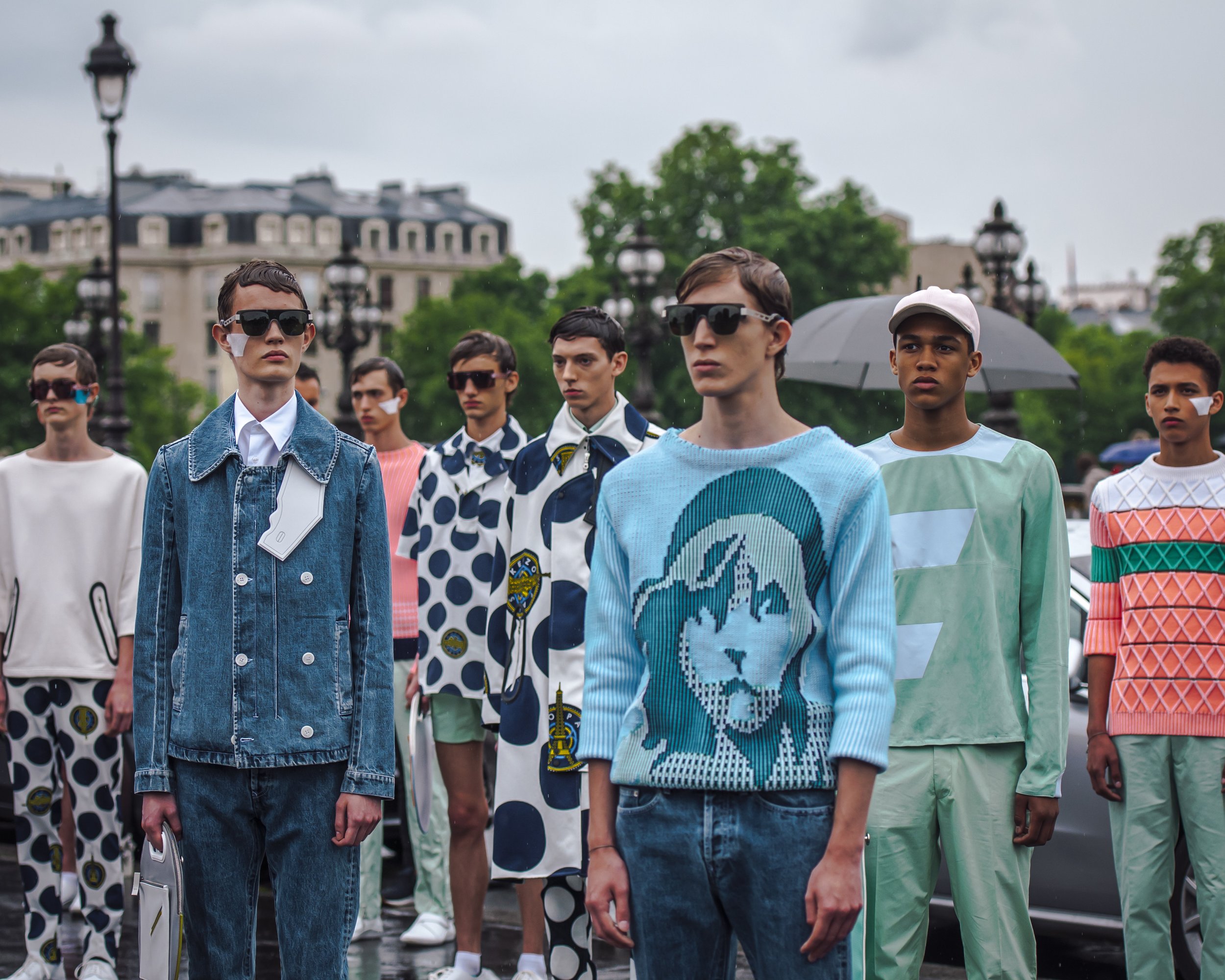 Kenzo SS15, Paris fashion week