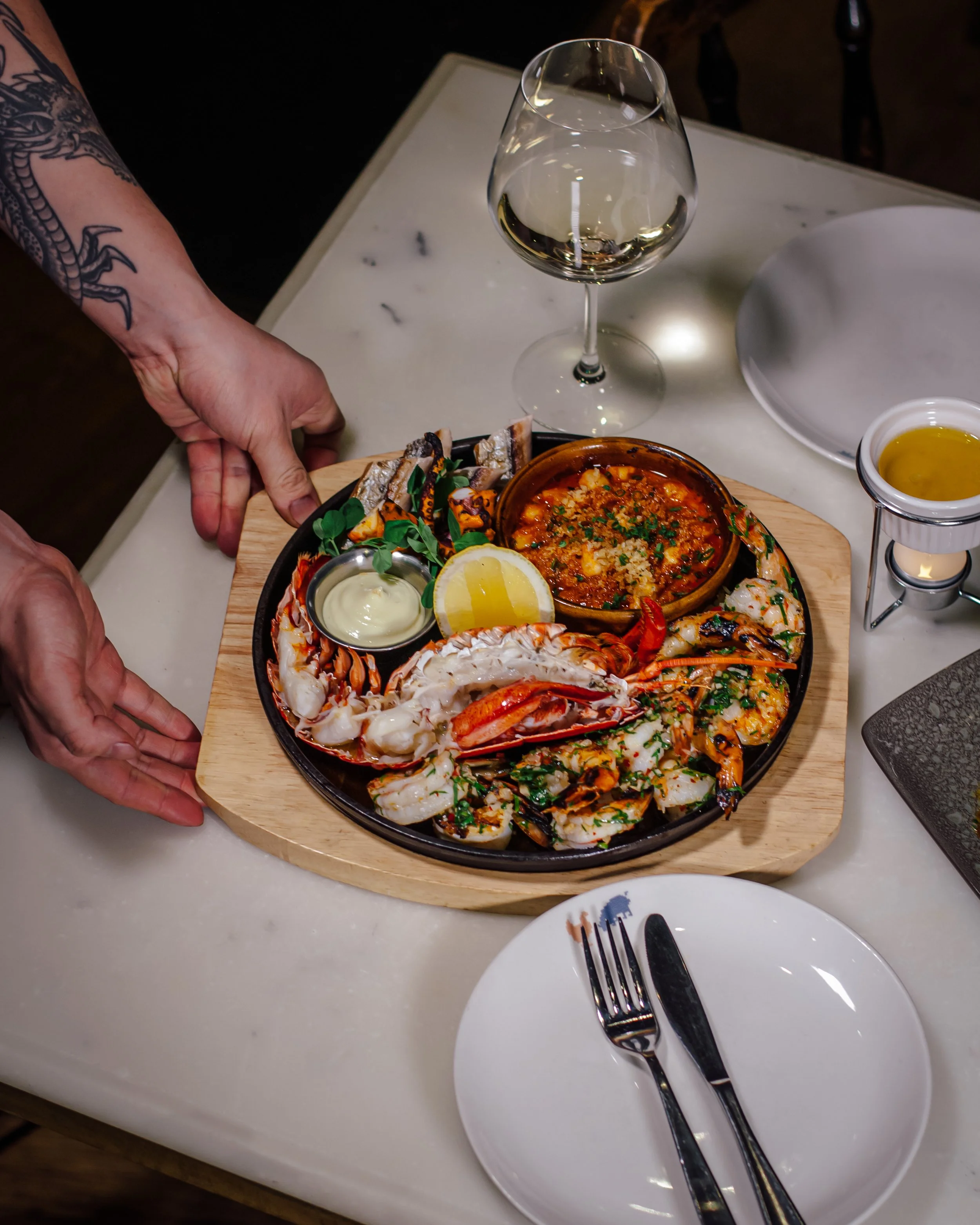 Patria, Toronto, toronto restaurant, spanish food, tapas, food, wine, king street, lamb, seafood, paella, chicken