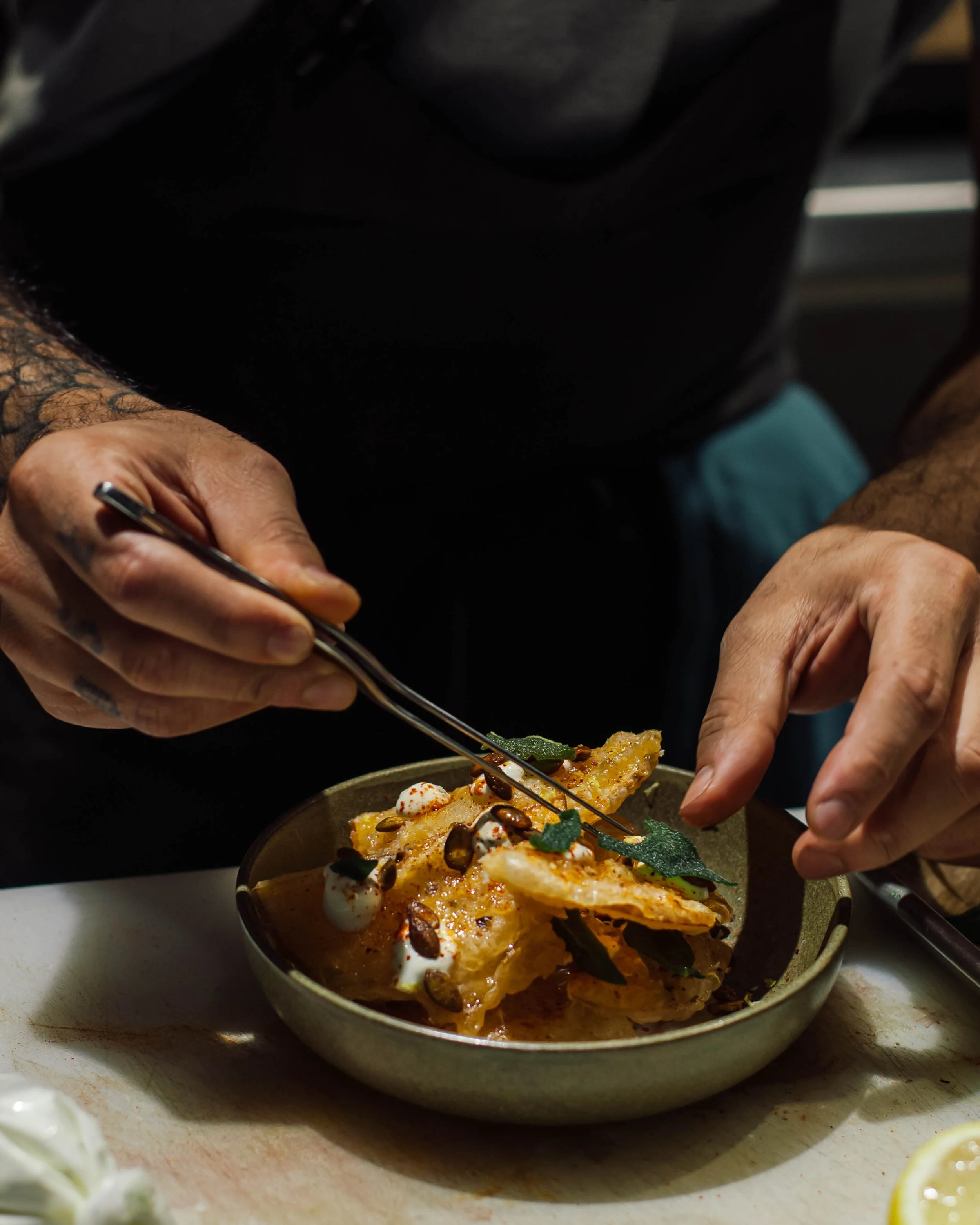 Chica, Bar Chica, tapas, spanish, food, toronto, late night, snacks, michelin-recommended, food photography, menu design, branding, graphic design, art direction