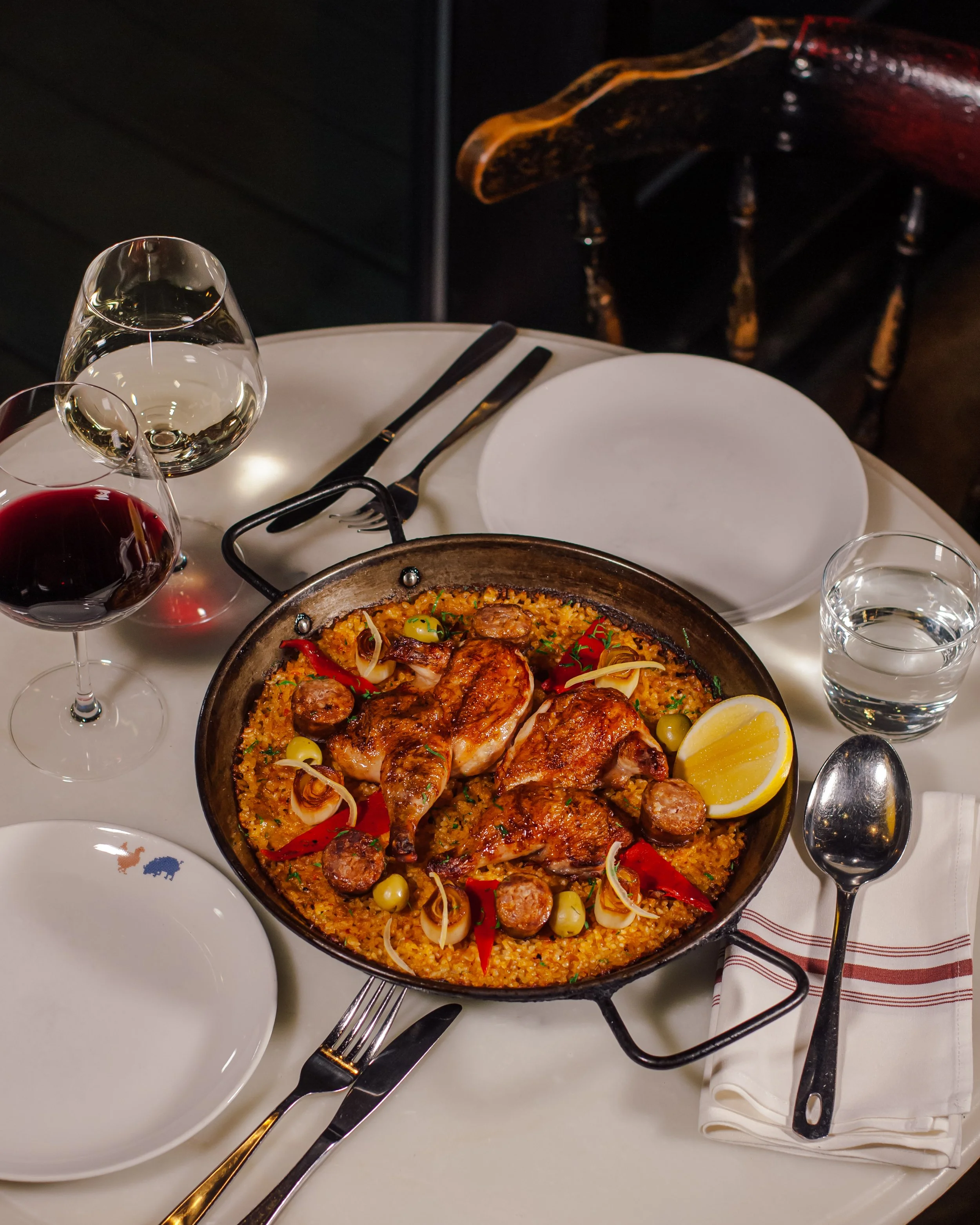 Patria, Toronto, toronto restaurant, spanish food, tapas, food, wine, king street, lamb, seafood, paella, chicken
