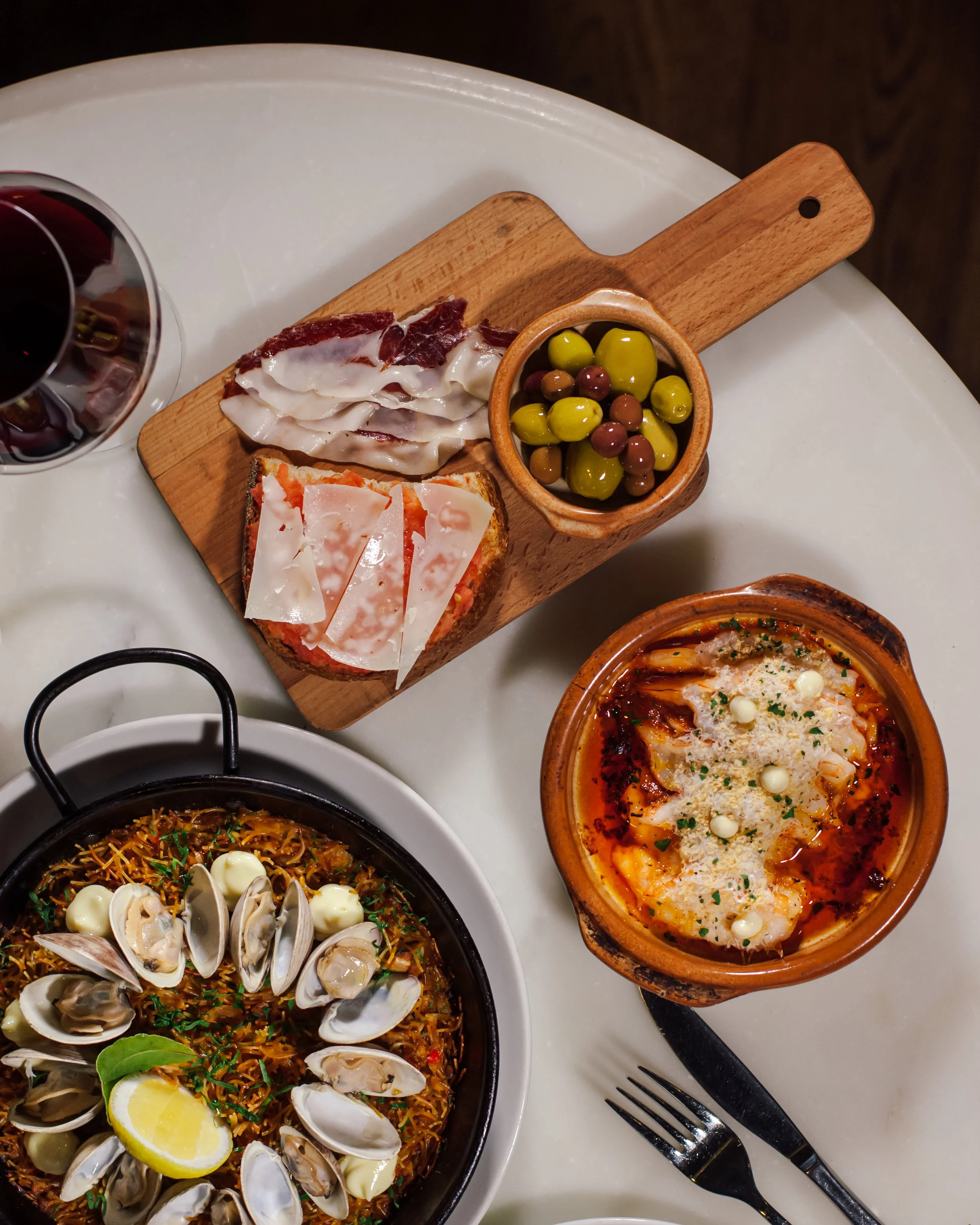 Patria, Toronto, toronto restaurant, spanish food, tapas, food, wine, king street, lamb, seafood, paella, chicken