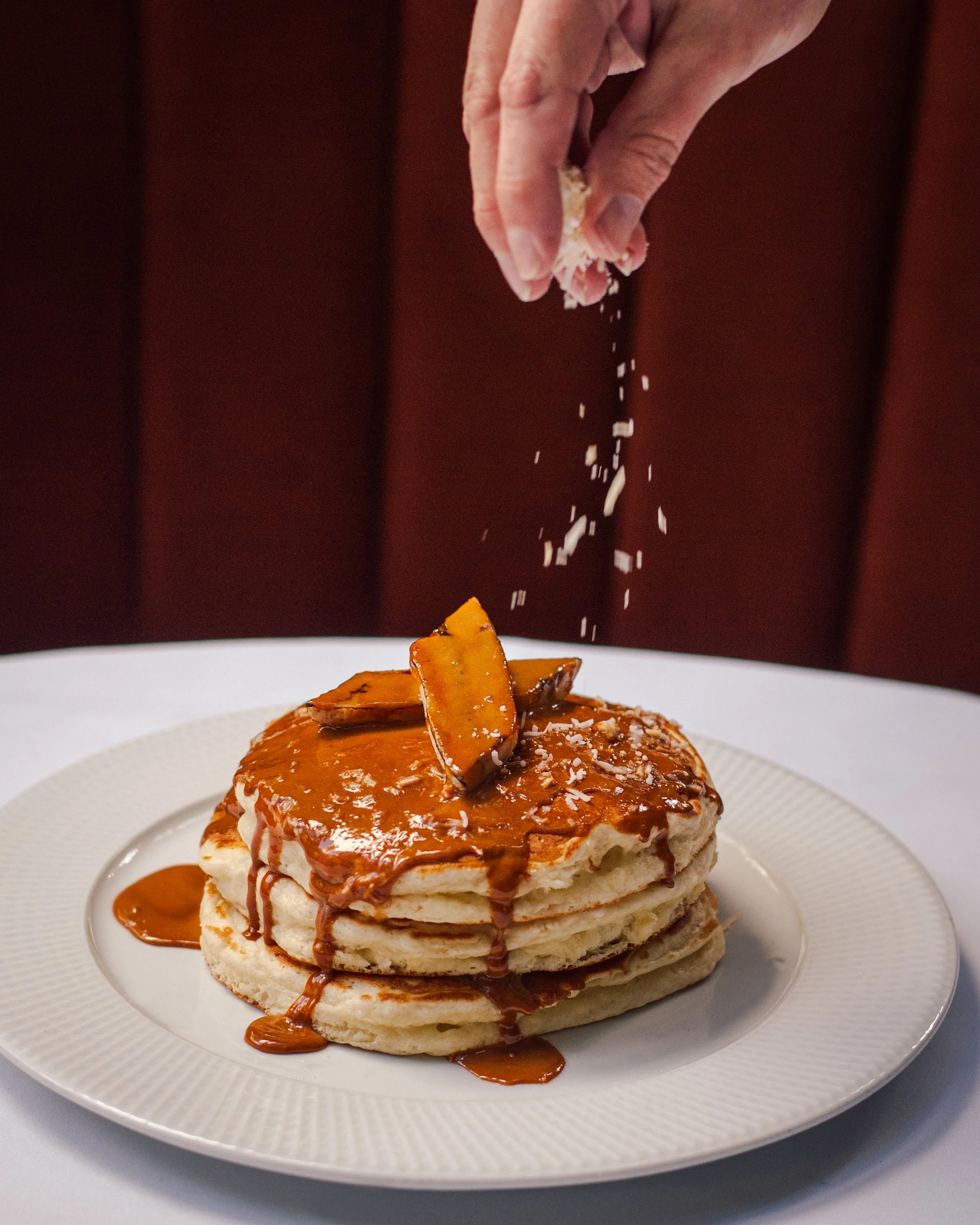 Black + Blue, toronto, food, table, cocktails, drinks, restaurant, pancakes, brunch