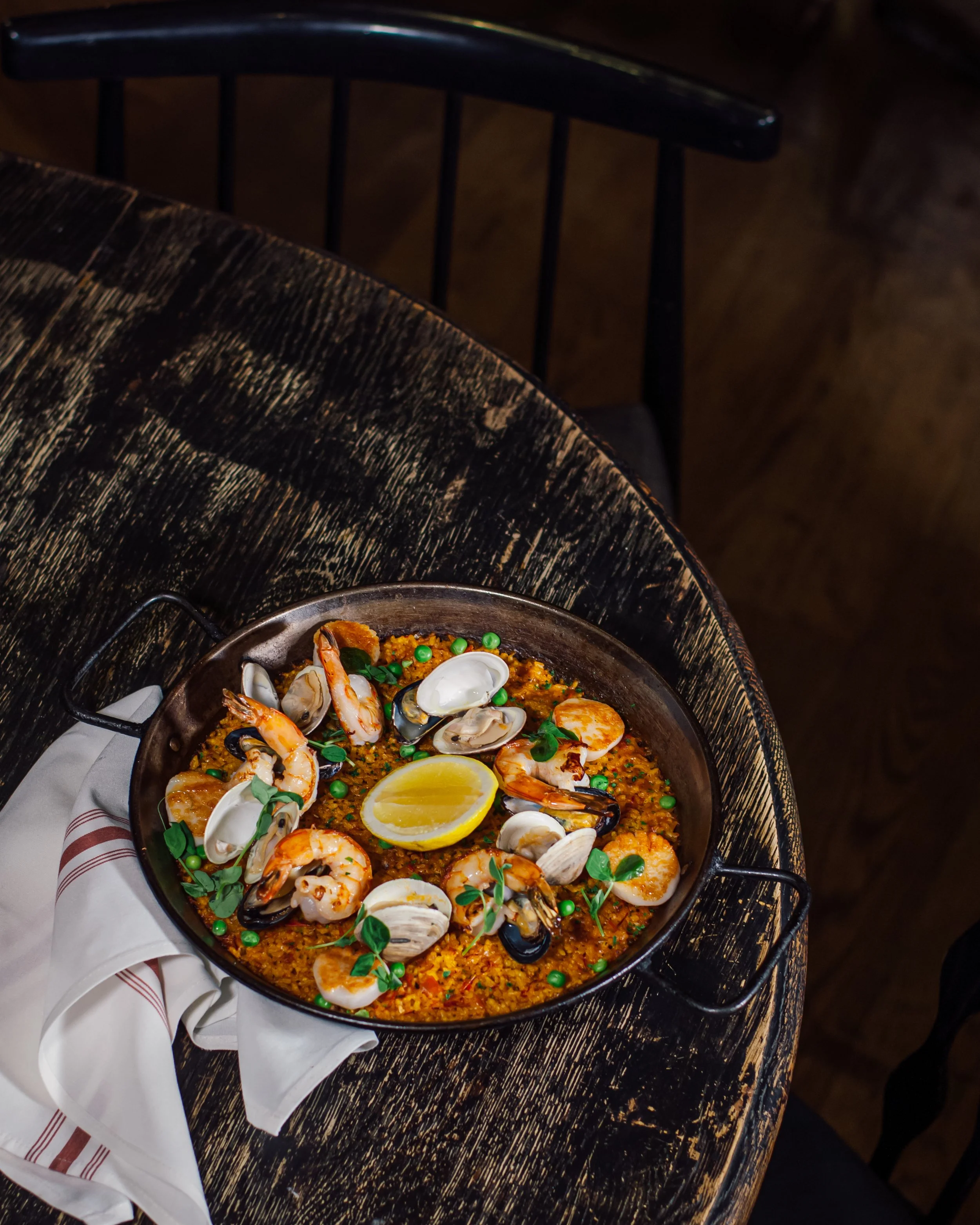 Patria, Toronto, toronto restaurant, spanish food, tapas, food, wine, king street, lamb, seafood, paella, chicken