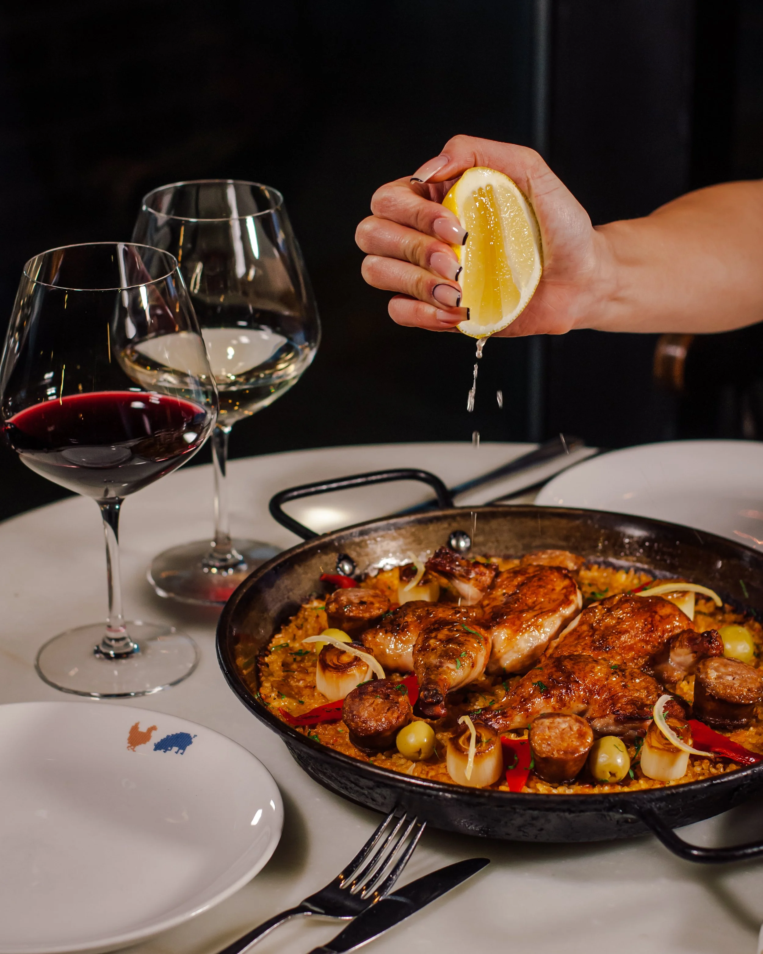 Patria, Toronto, toronto restaurant, spanish food, tapas, food, wine, king street, lamb, seafood, paella, chicken