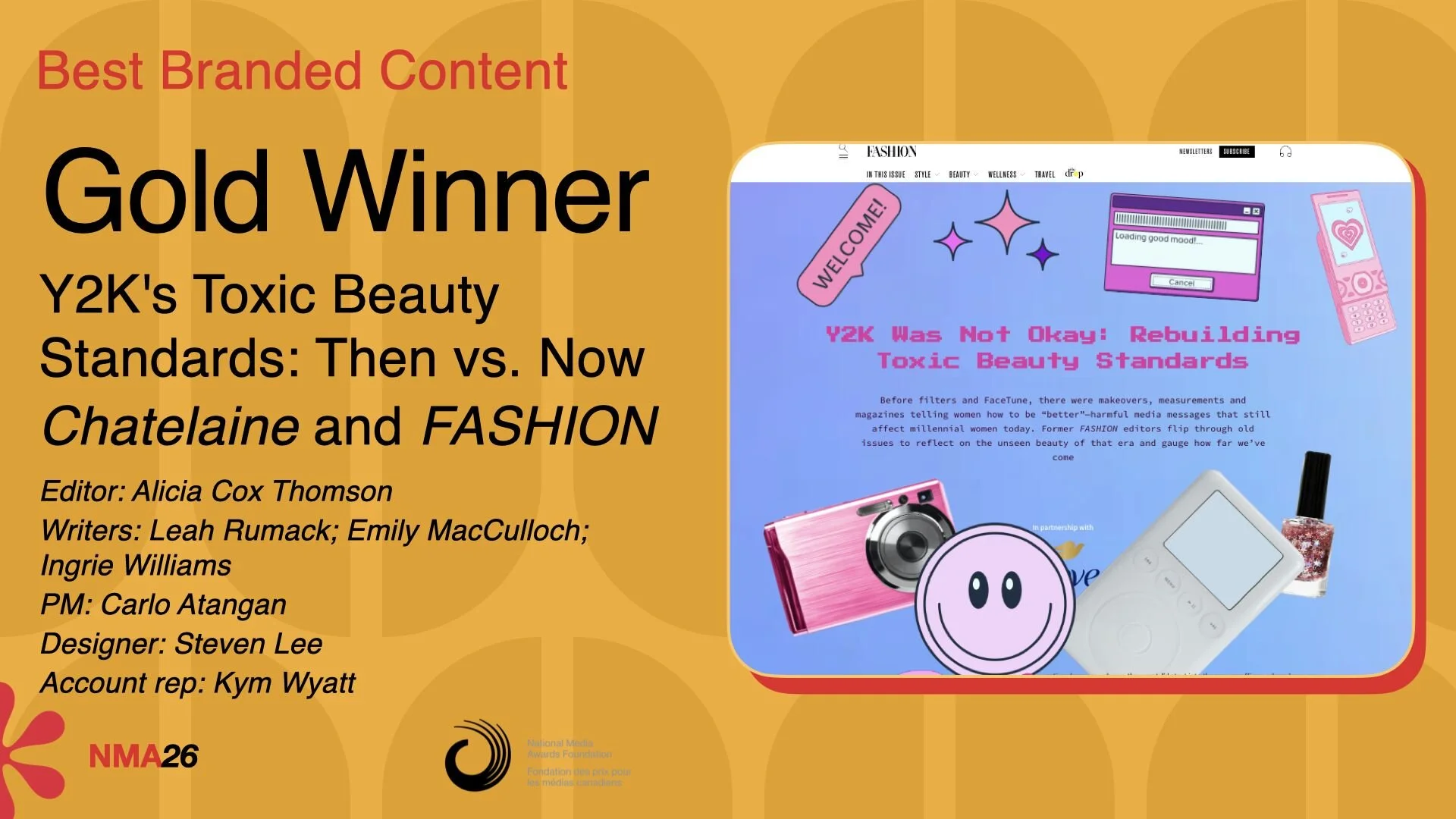 Dove Beauty, National Media Awards Foundation, gold medal,   digital destination, sjc, media, dove, editorial, news