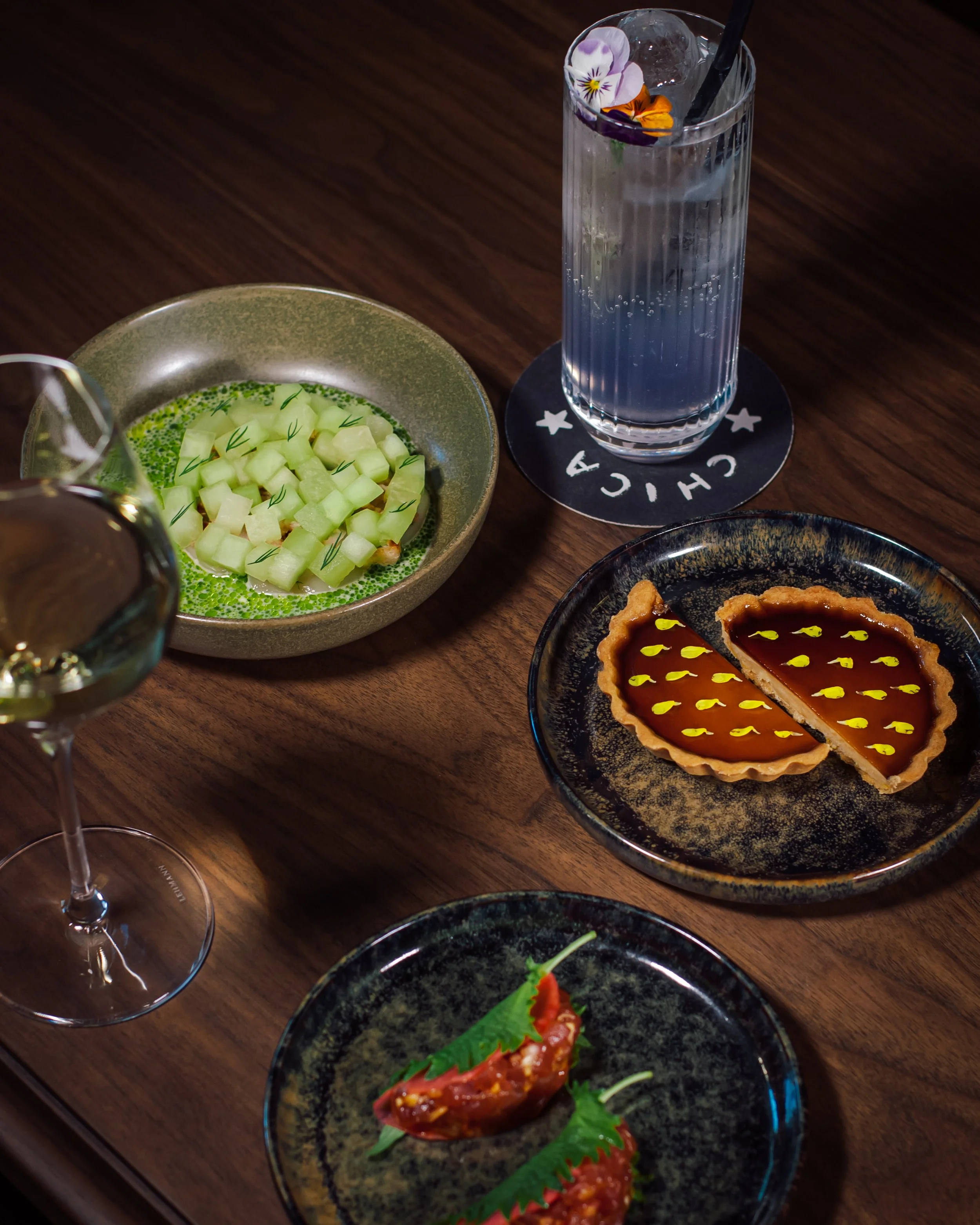 Chica, Bar Chica, tapas, spanish, food, toronto, late night, snacks, michelin-recommended, food photography, menu design, branding, graphic design, art direction