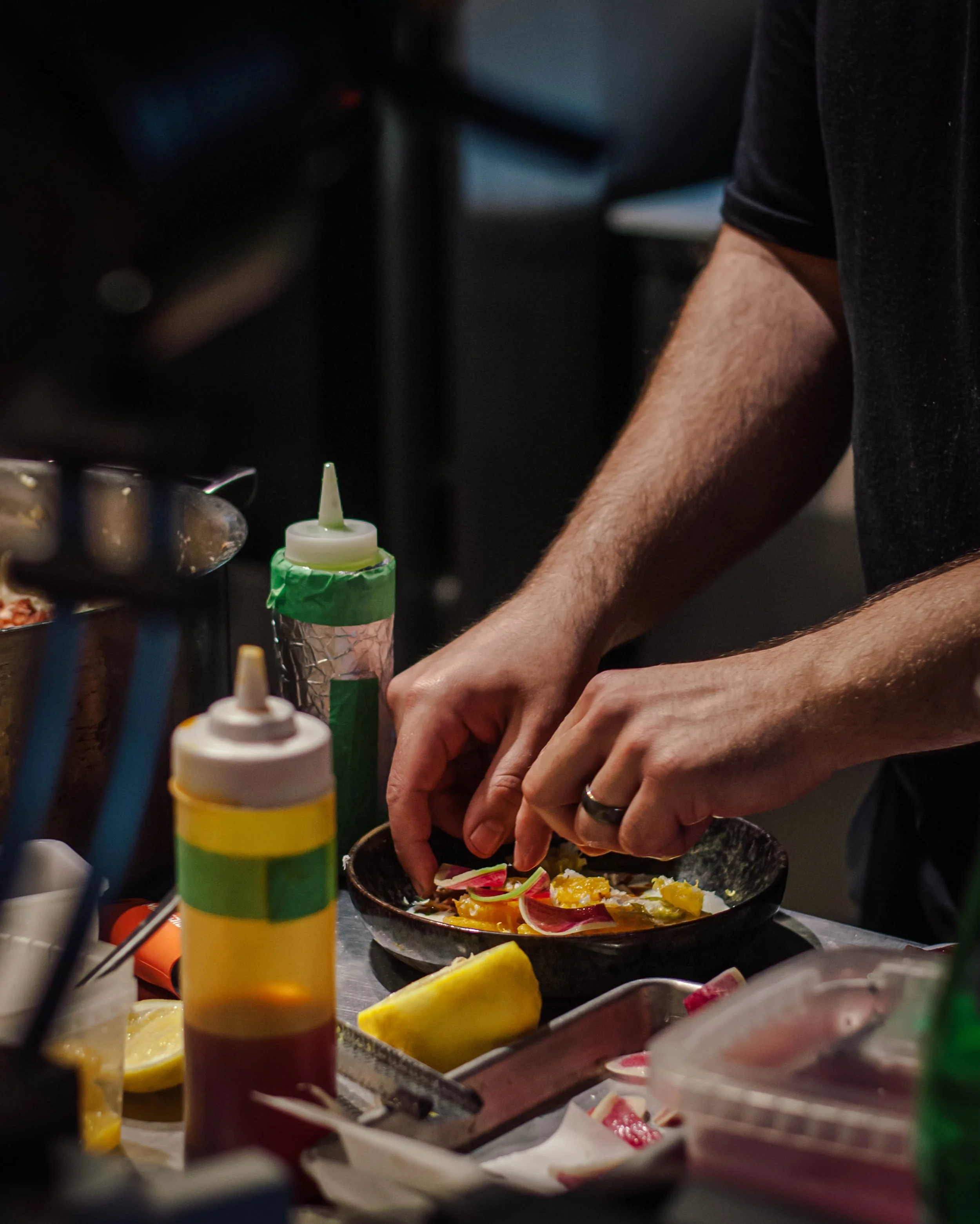 Chica, Bar Chica, tapas, spanish, food, toronto, late night, snacks, michelin-recommended, food photography, menu design, branding, graphic design, art direction