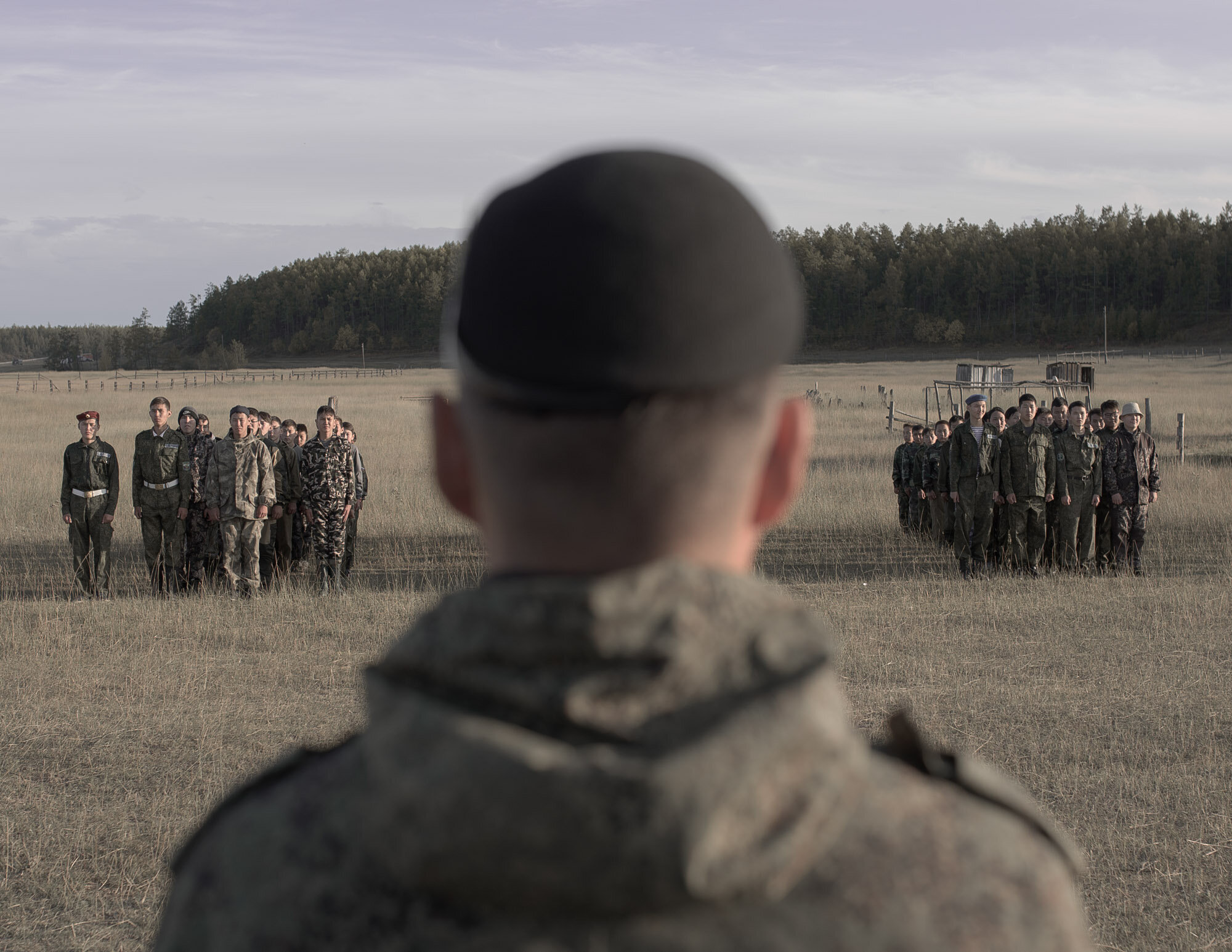  According to tradition, military training camps are held every fall. Boys go to the training ground, live in tents for three days and must pass standards for general physical training and marching 