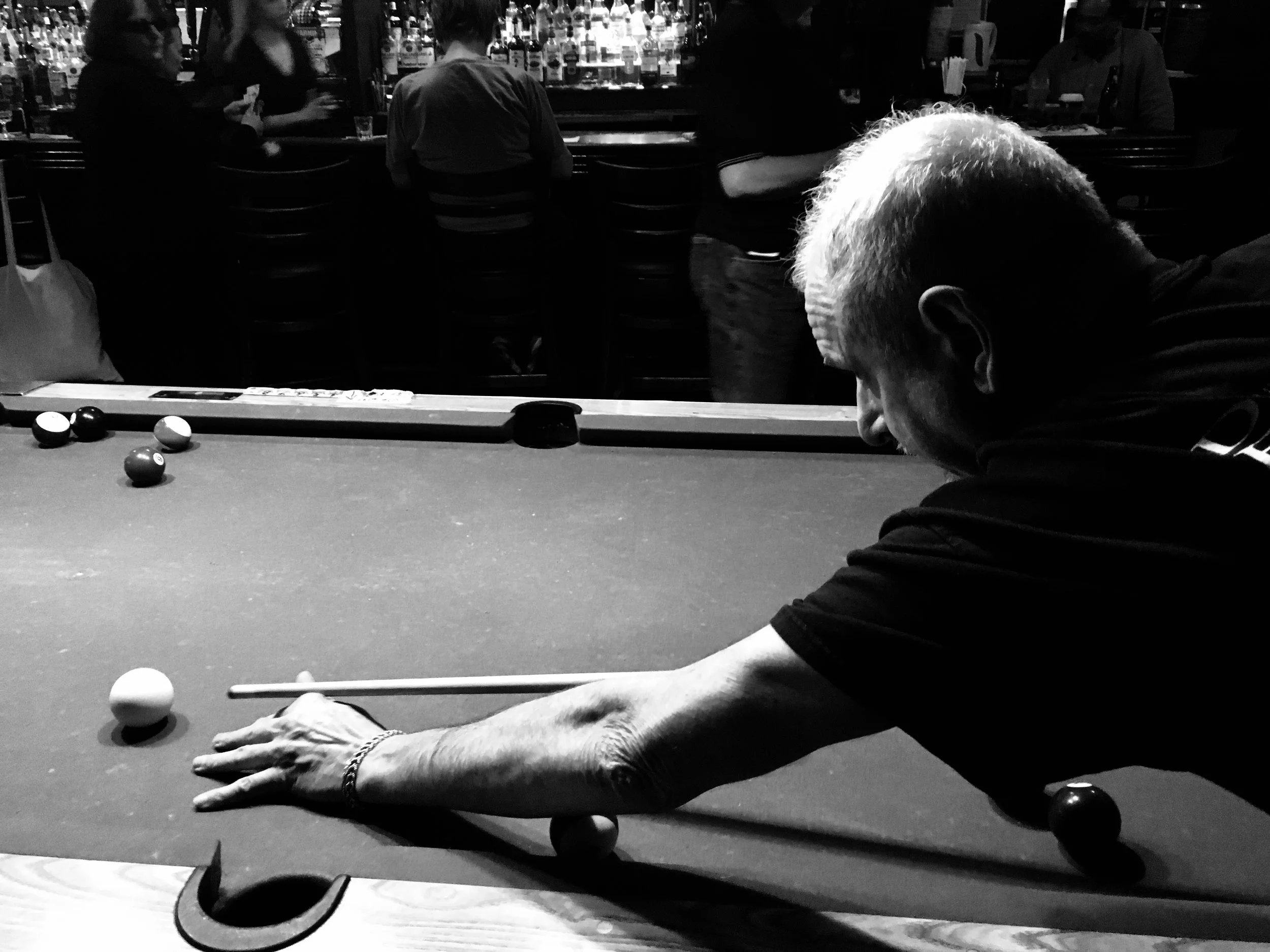 Chef on the Pool Table (Keenan's)