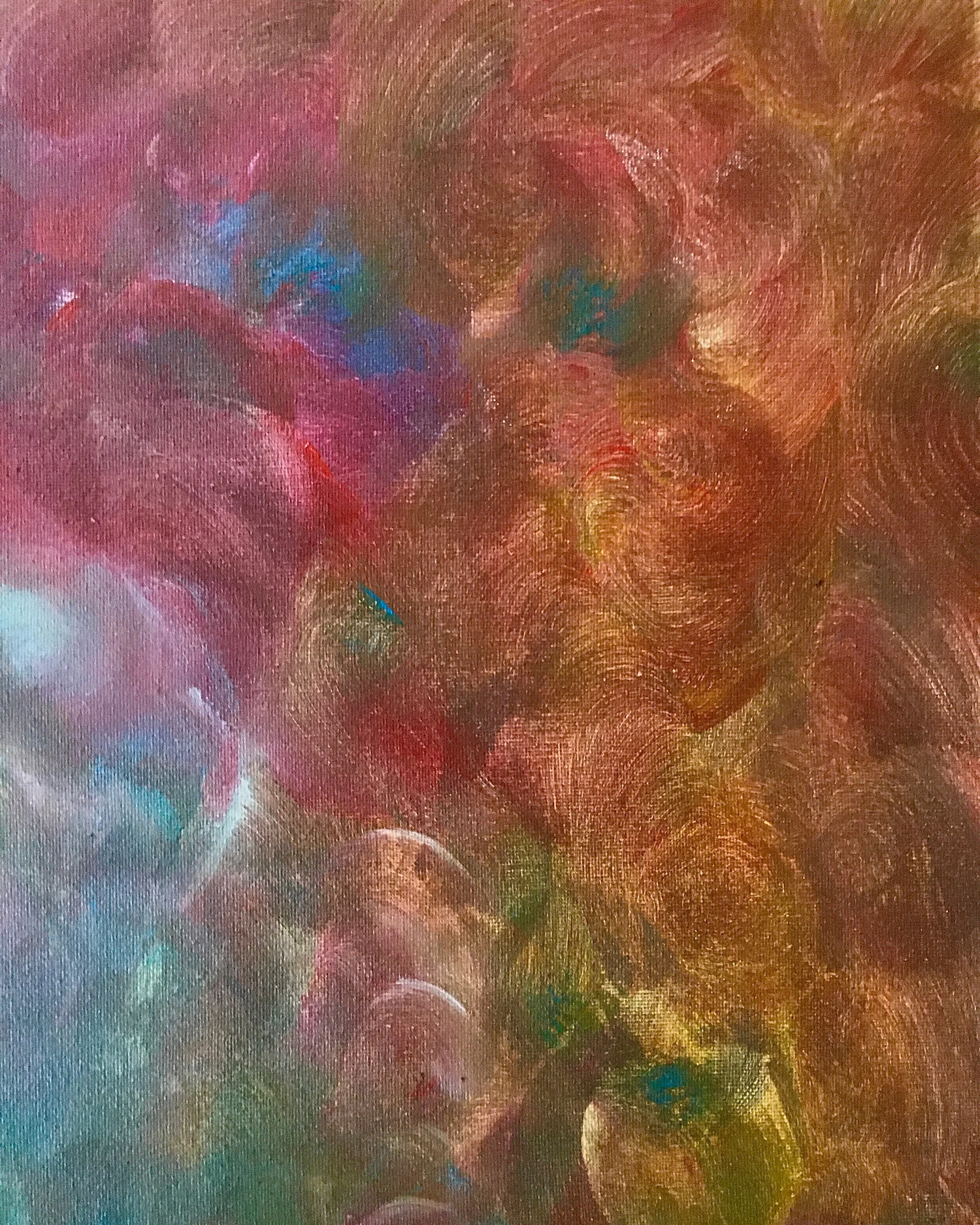 Colorstorm (Acrylic on Canvas)