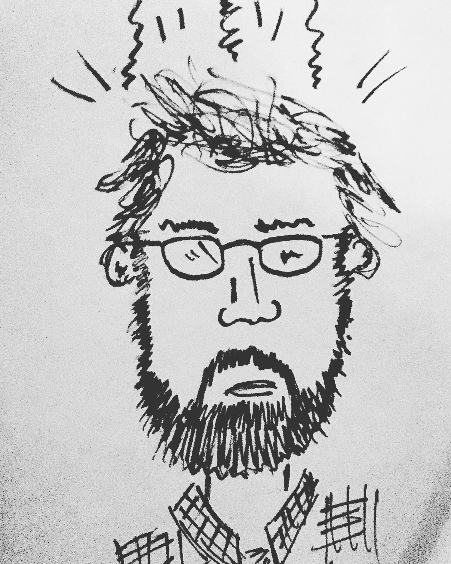 SPK (Ink on Envelope)