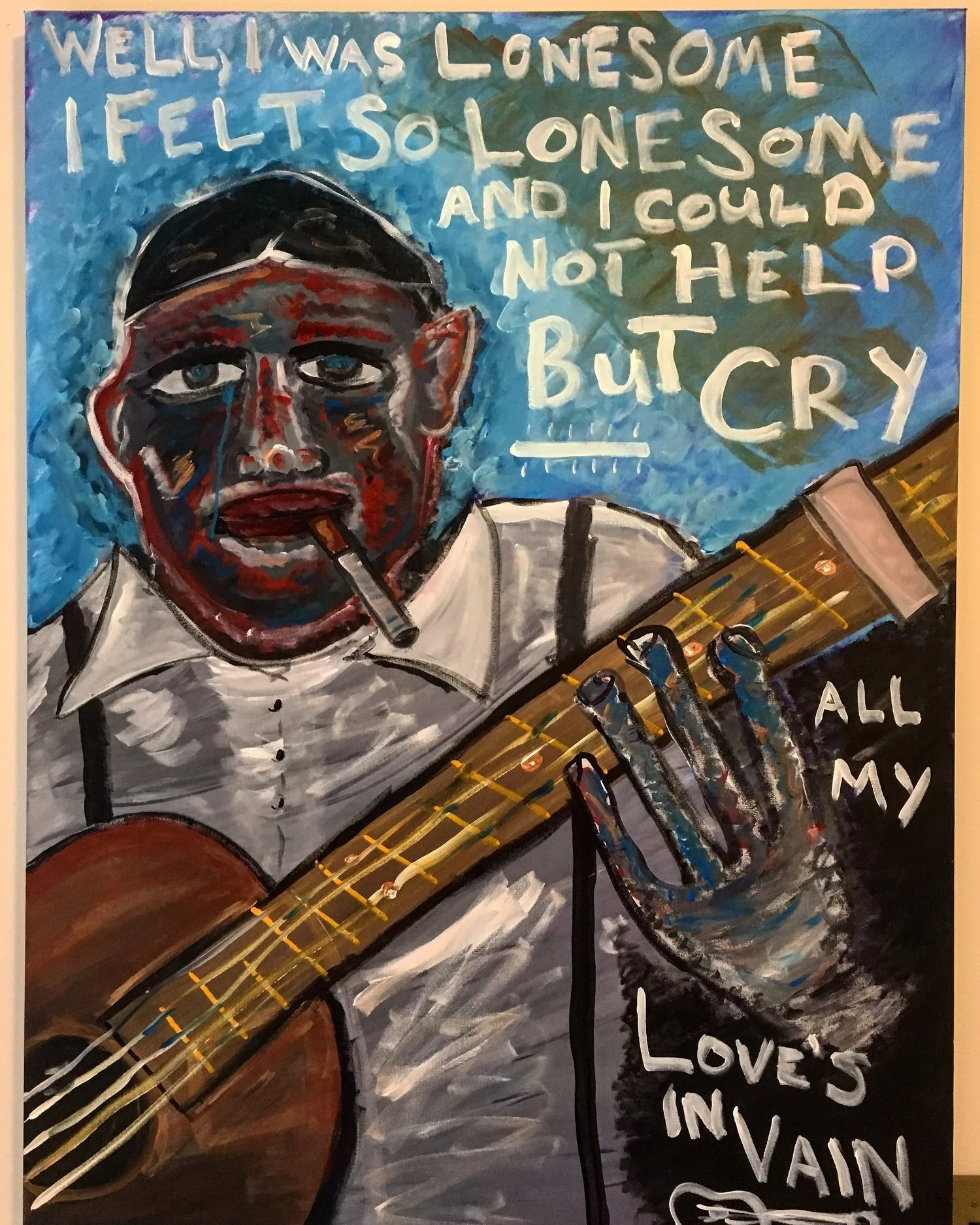 Robert Johnson (Acrylic on Canvas)