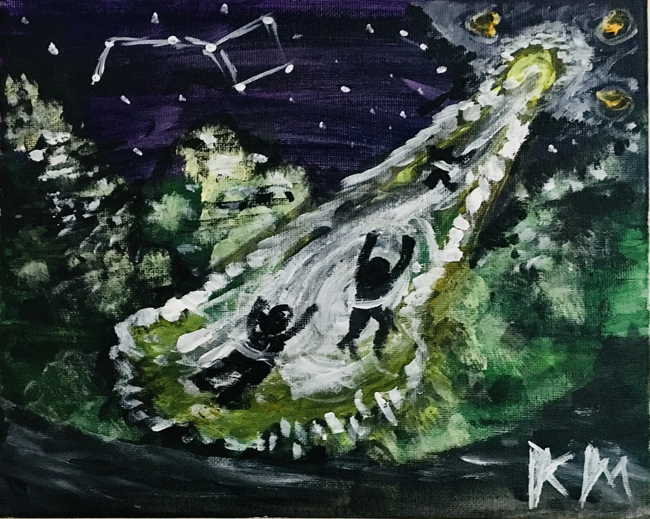 Abduction (Acrylic on Canvas)