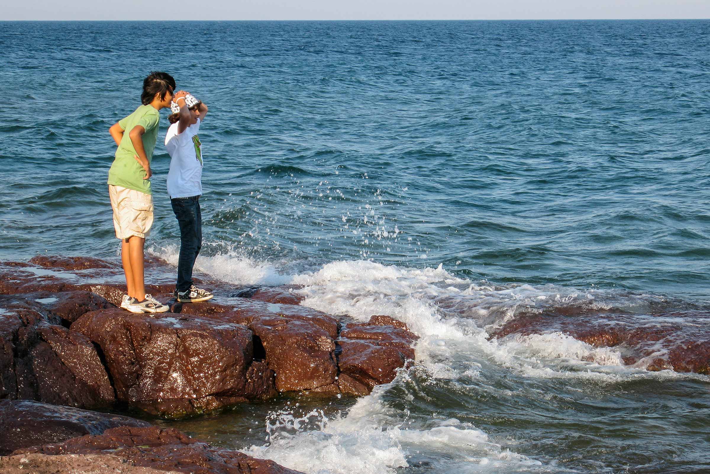 Wave watching