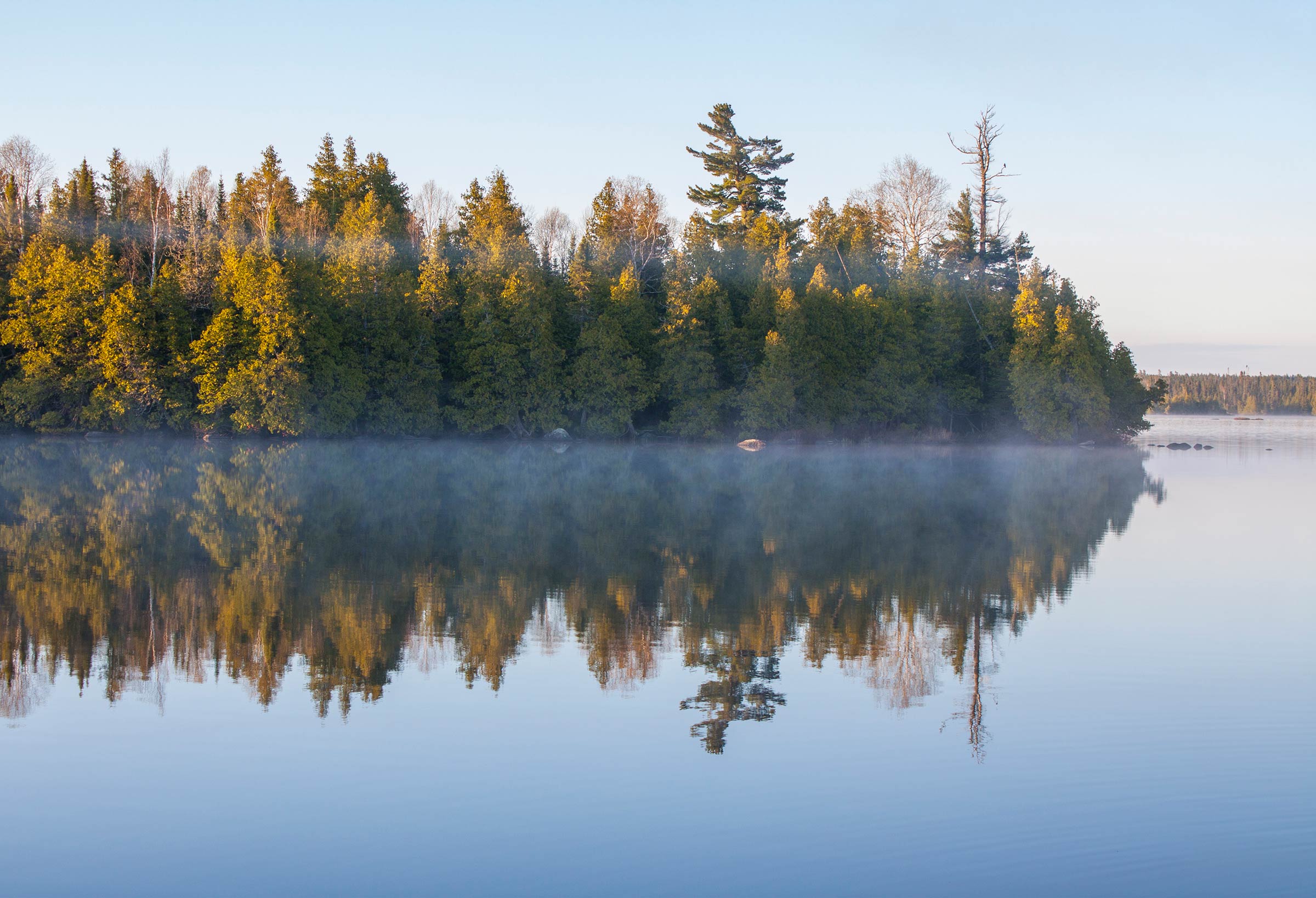 Inland lake beauty