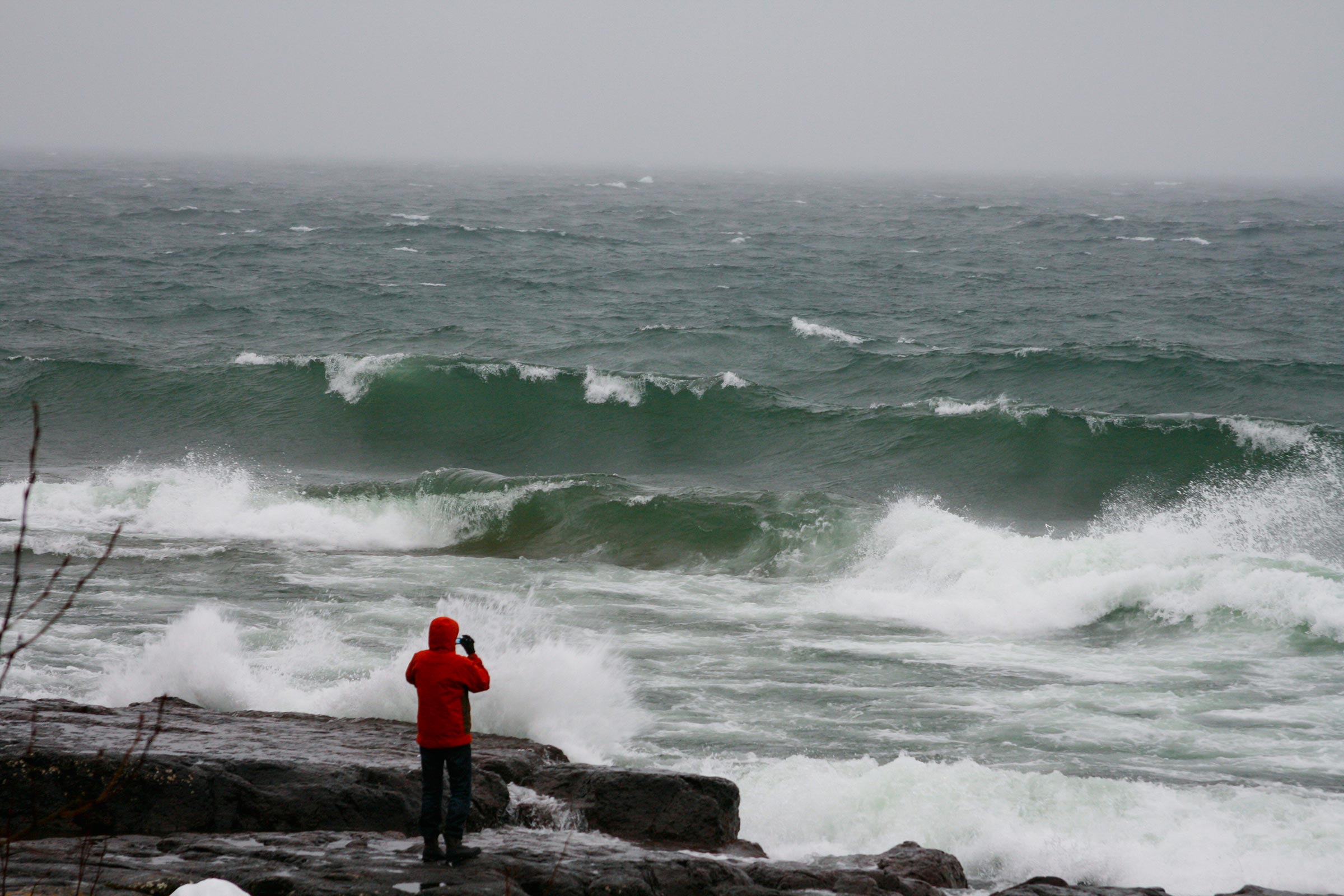 Wave watching