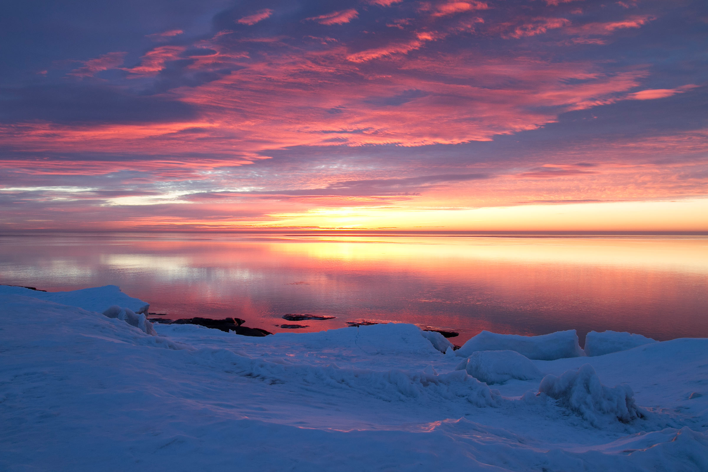 Winter sunrise