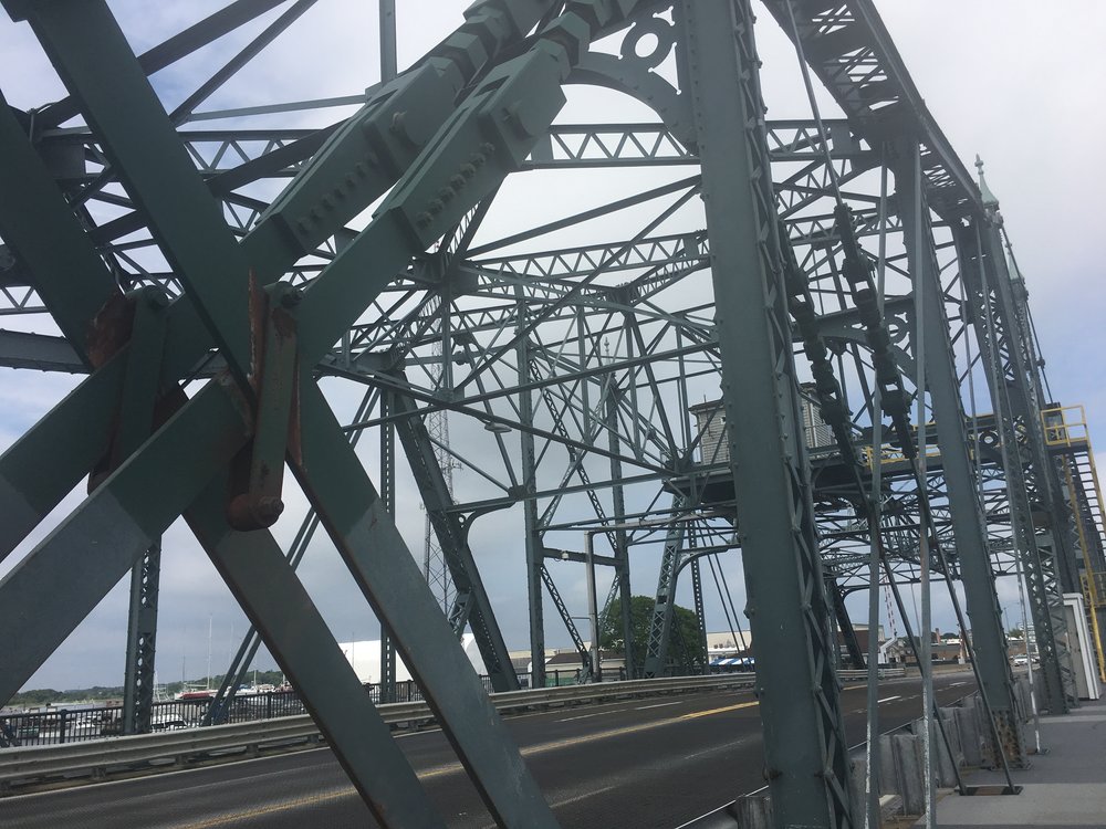 The bridge from New Bedford to Fairhaven