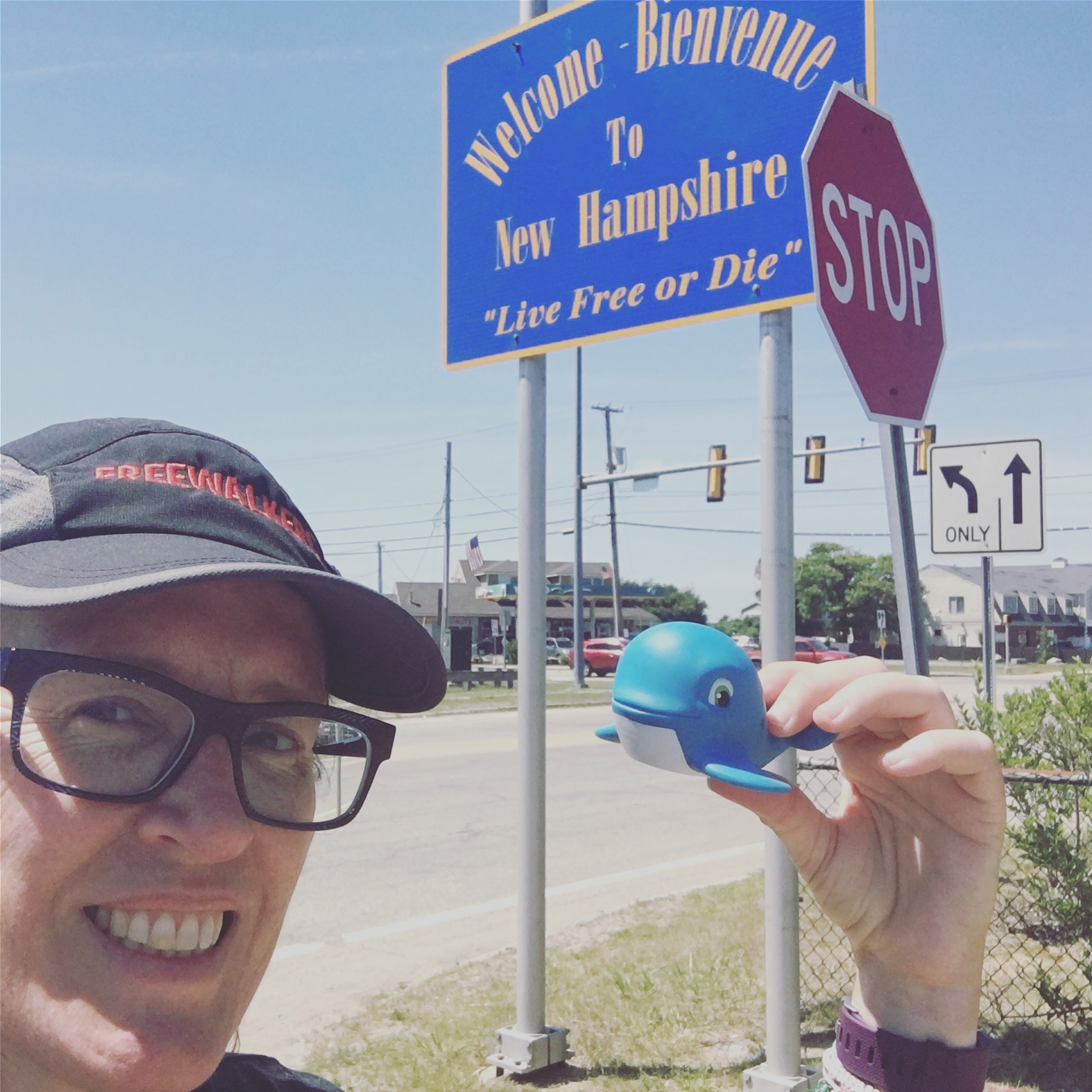 Whaley makes it to NH!