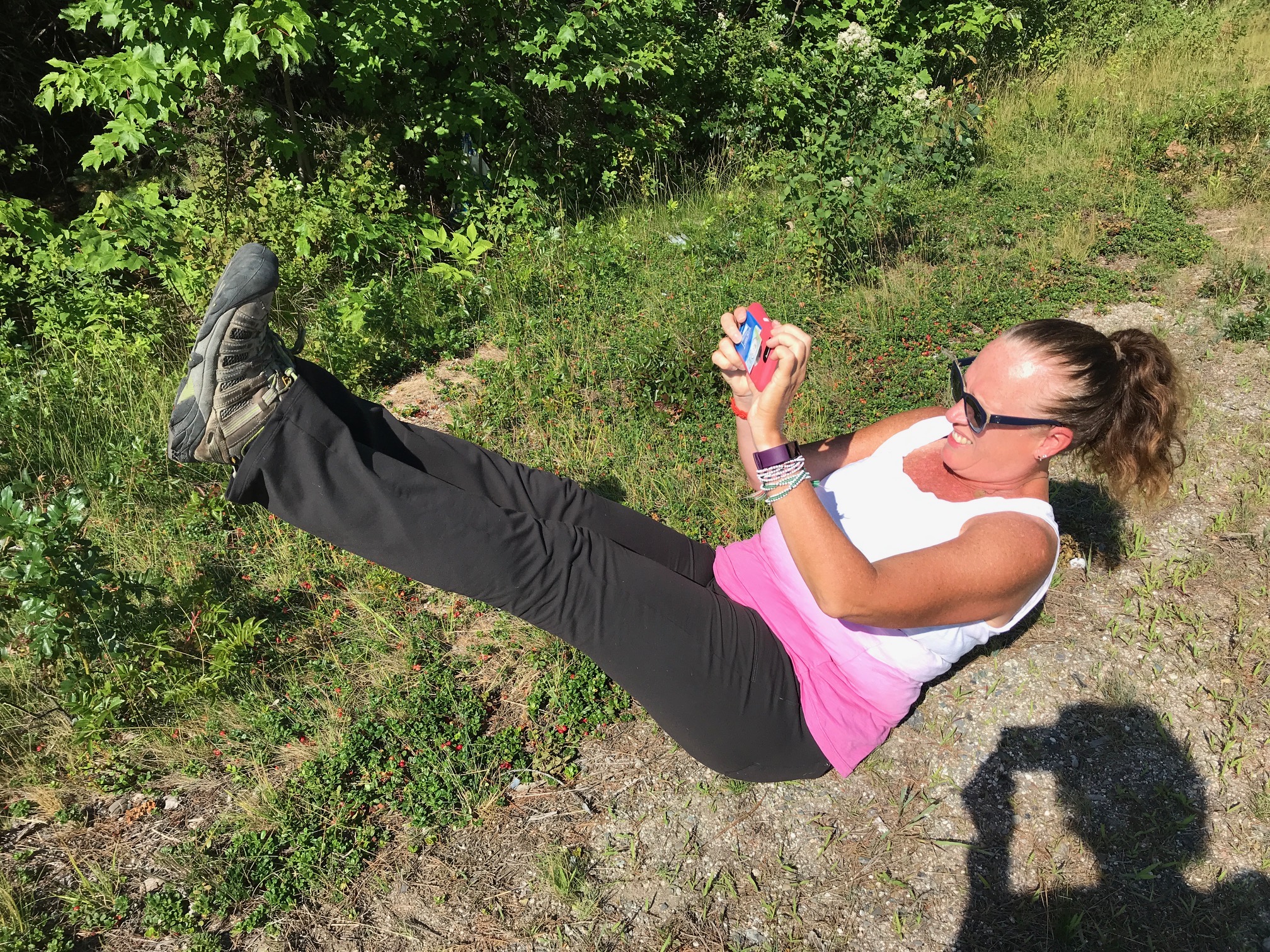 Barbara took a pic of me taking a pic