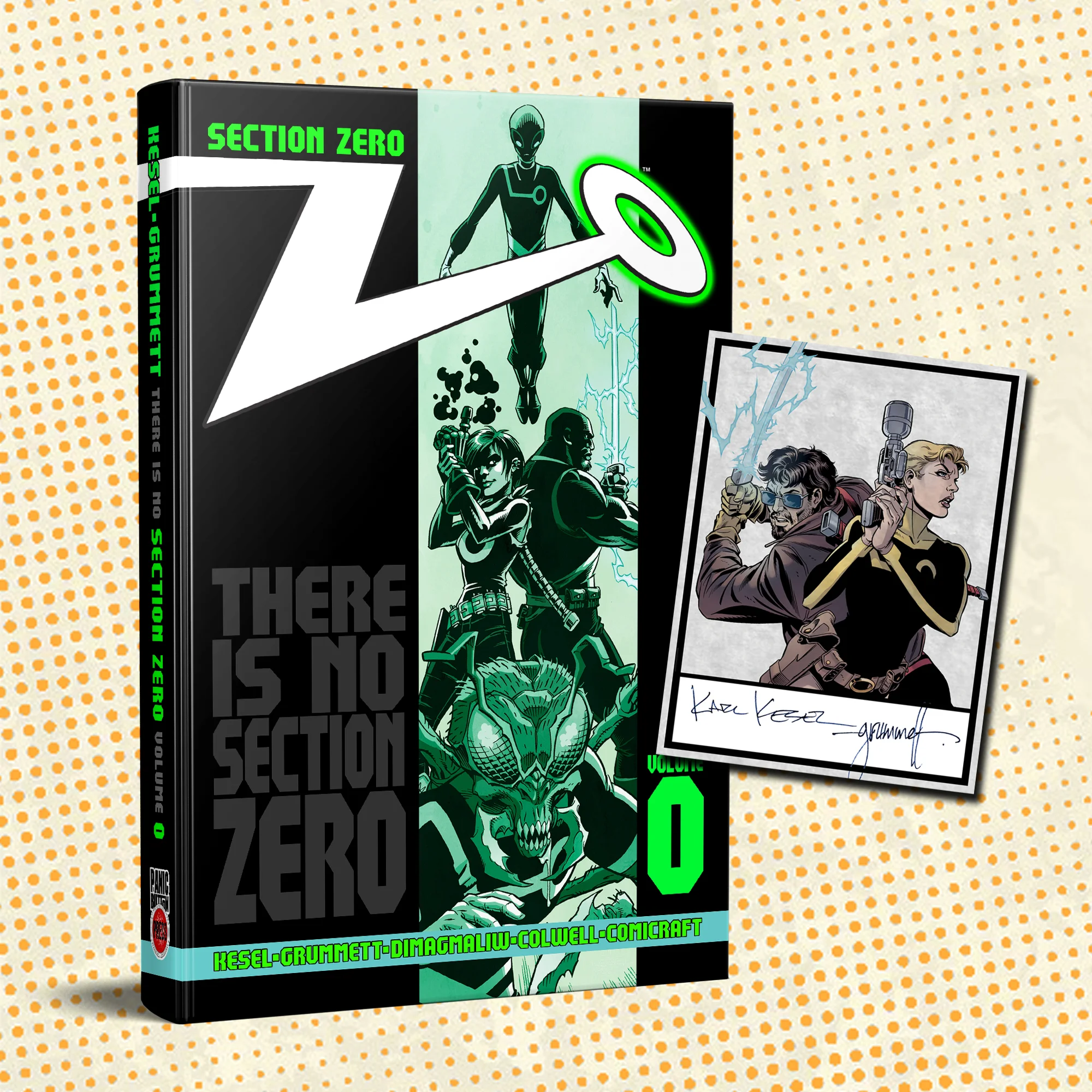 SECTION ZERO ULTRA-COOL COLLECTOR'S EDITION with SIGNED BOOKPLATE