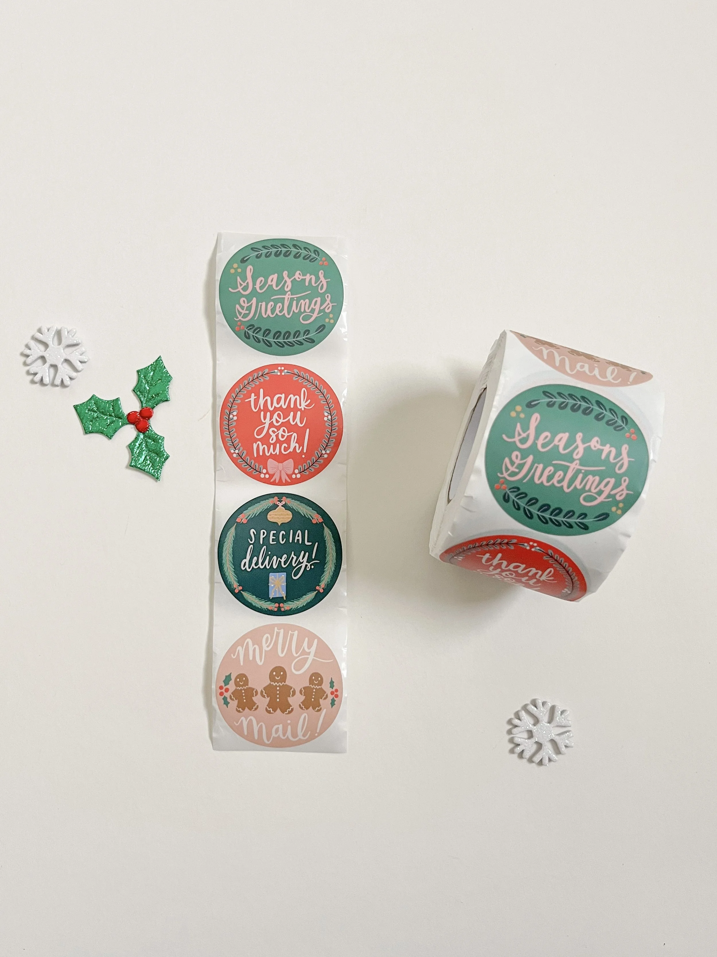 Holiday Cheer Sticker Roll