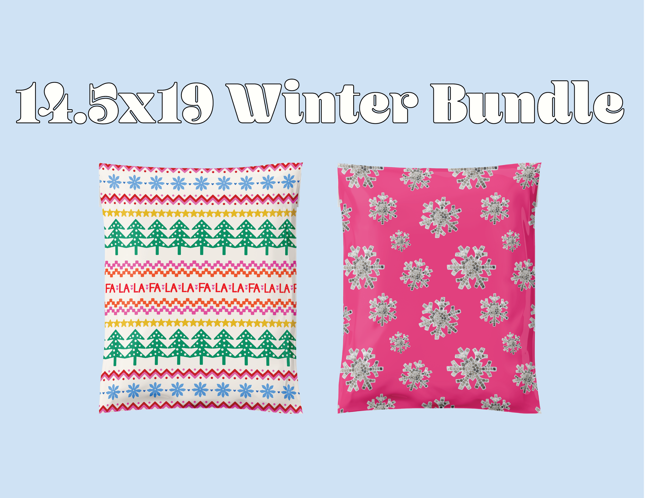 14.5x19" Winter Bundle (100ct)